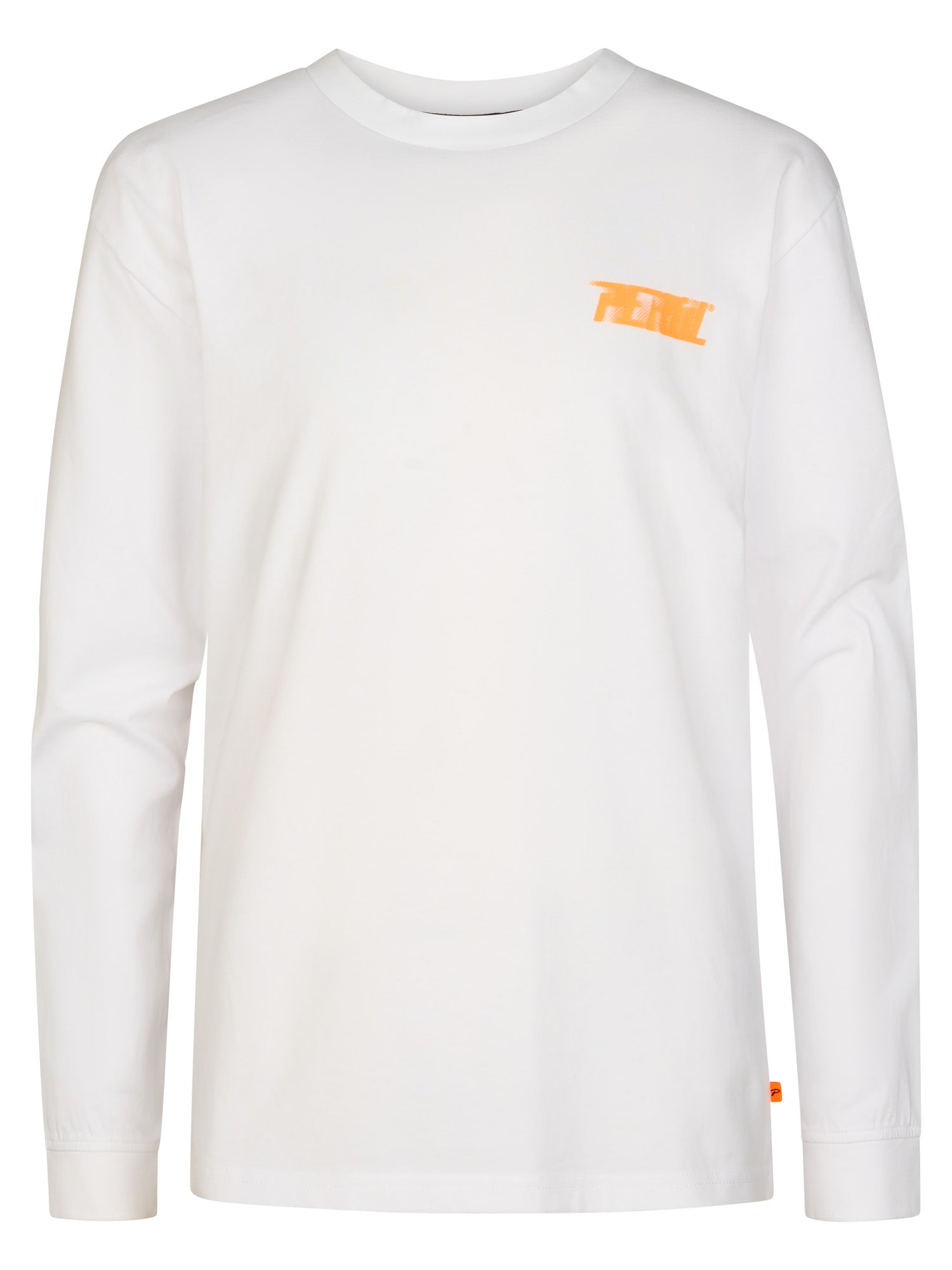 Petrol Industries Boys T-Shirt Long Sleeve Classic Print Relaxed Fit Bright White