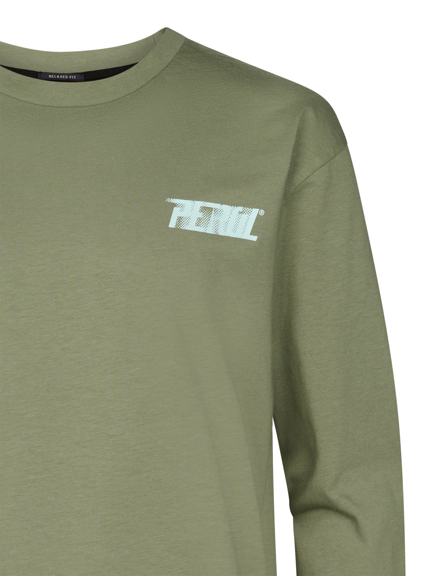 Petrol Industries Boys T-Shirt Long Sleeve Classic Print Relaxed Fit Sage