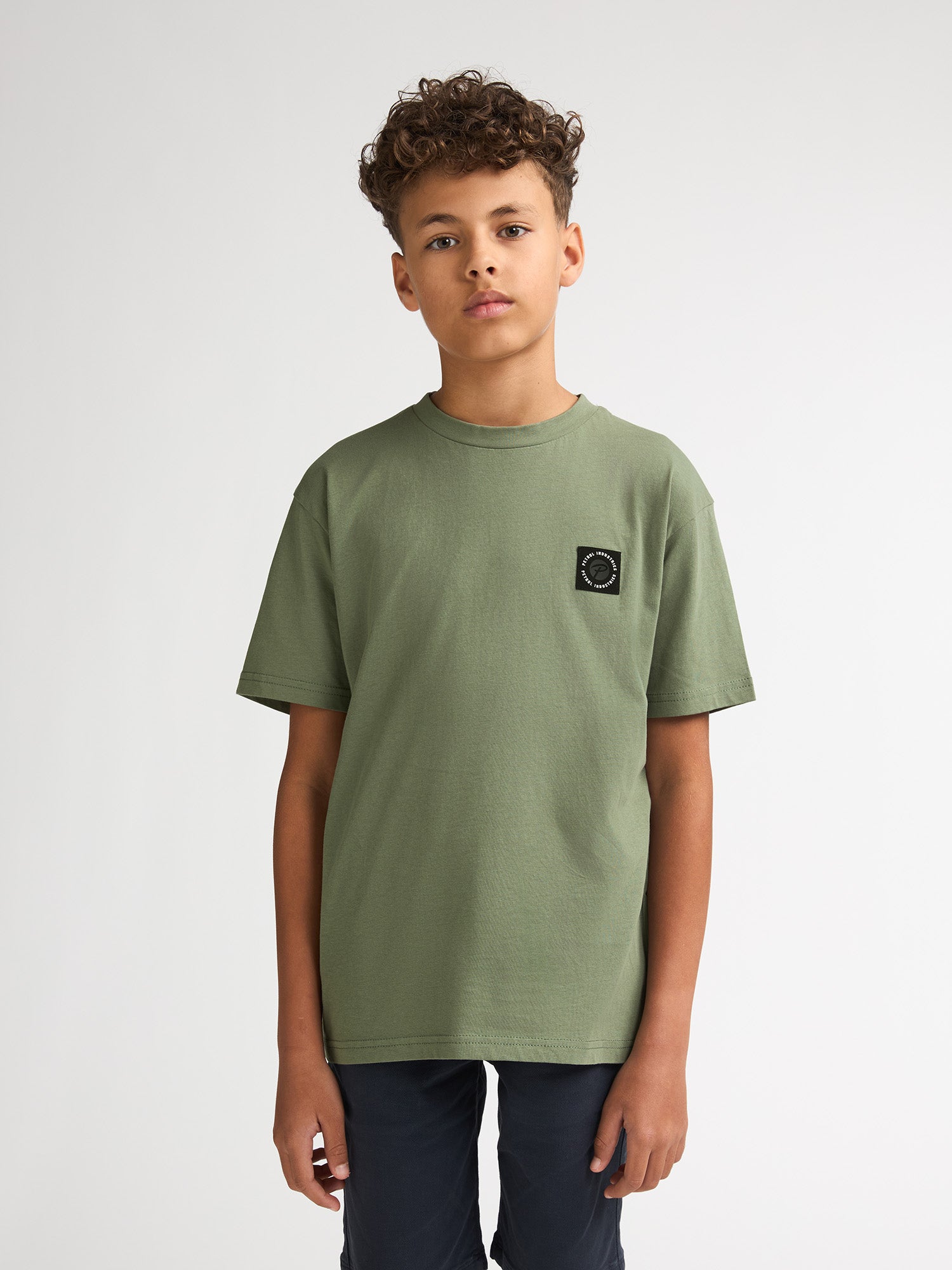 Petrol Industries Boys T-Shirt Short Sleeve Relaxed Fit Sage