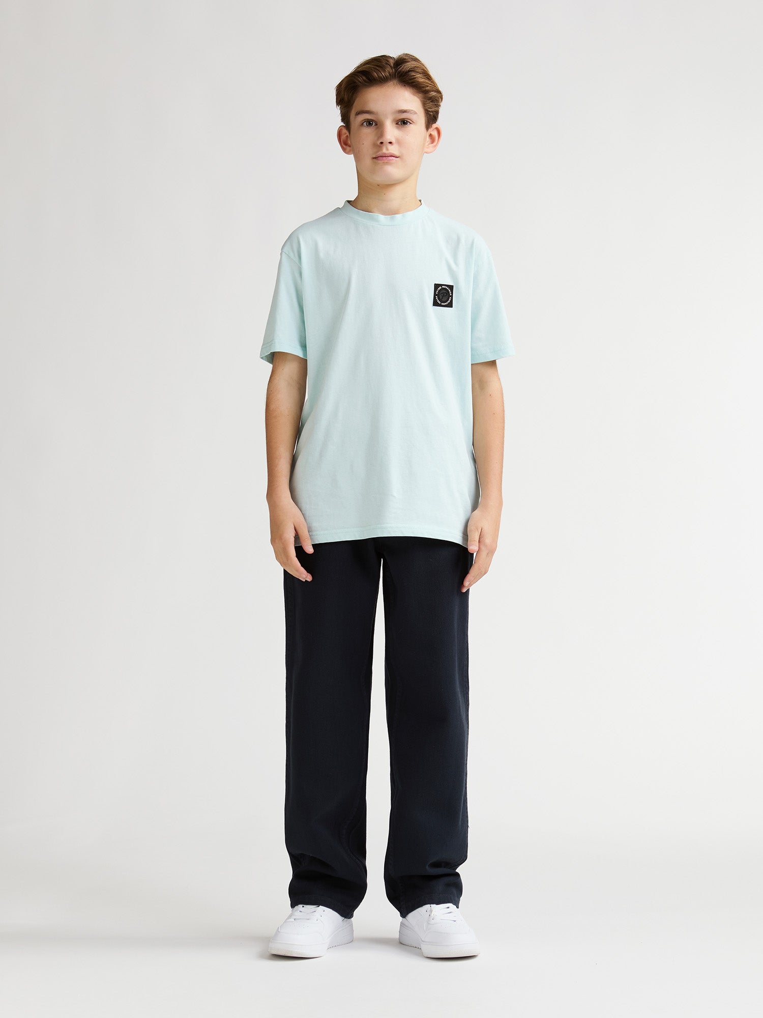 Petrol Industries Boys T-Shirt Short Sleeve Relaxed Fit Cool Mint