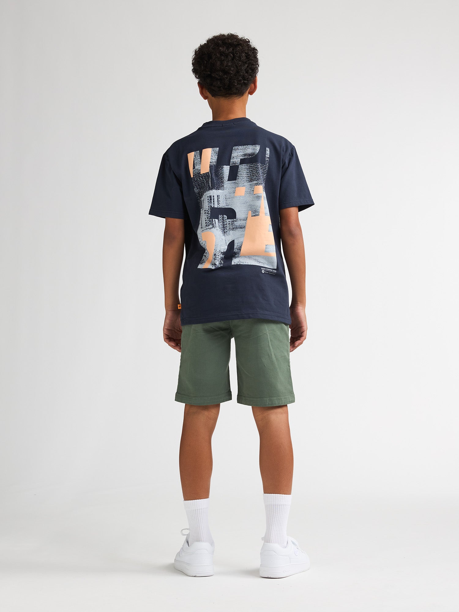Petrol Industries Boys T-Shirt Short Sleeve Photo Print Relaxed Fit Navy Blue