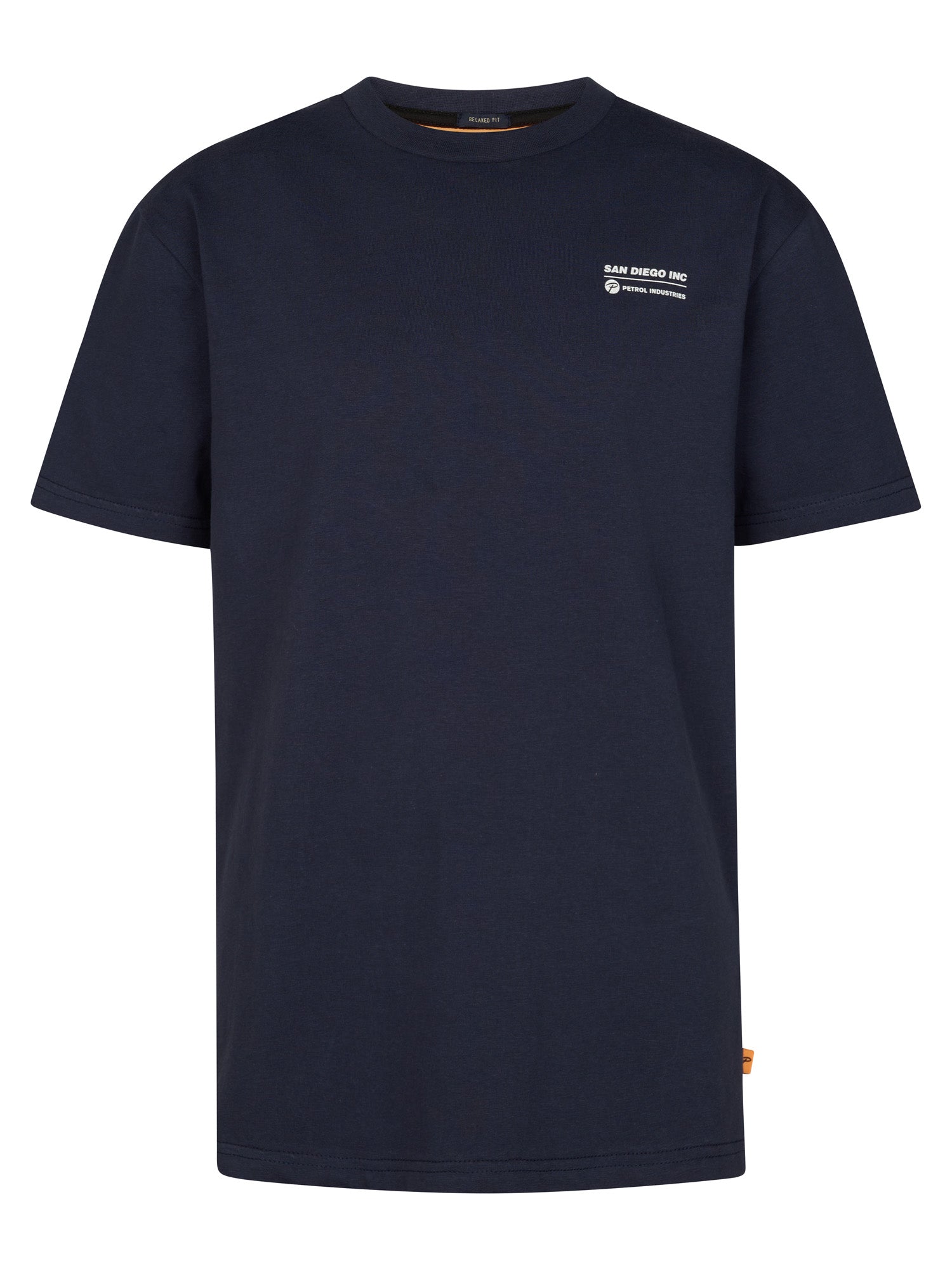 Petrol Industries Boys T-Shirt Short Sleeve Photo Print Relaxed Fit Navy Blue