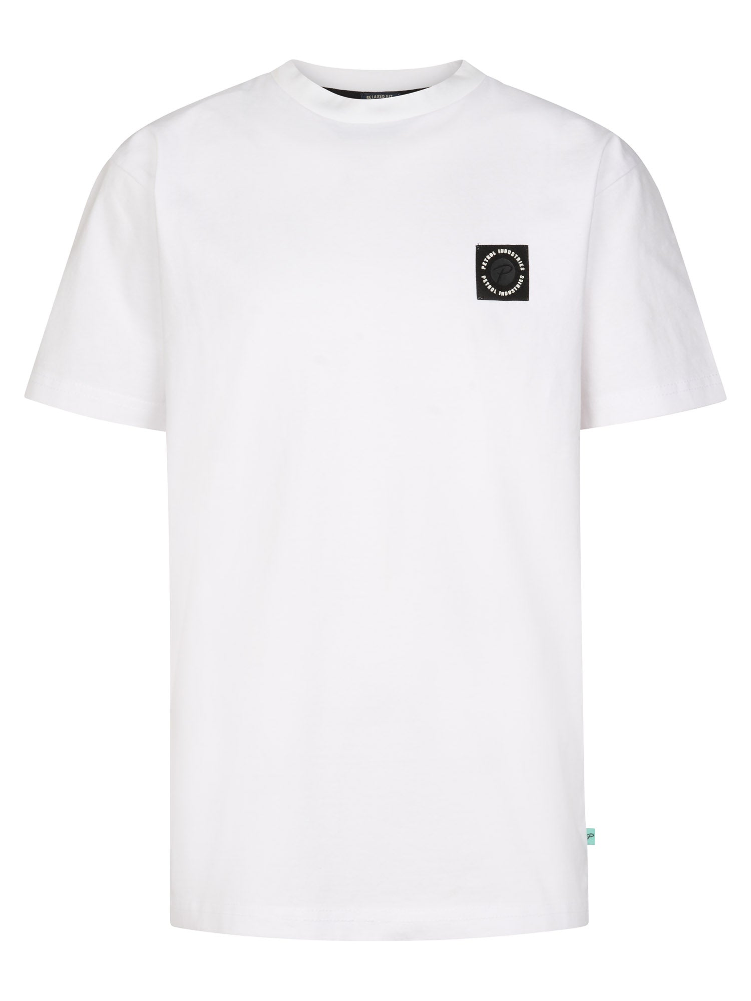 Petrol Industries Boys T-Shirt Short Sleeve Classic Print Relaxed Fit Bright White