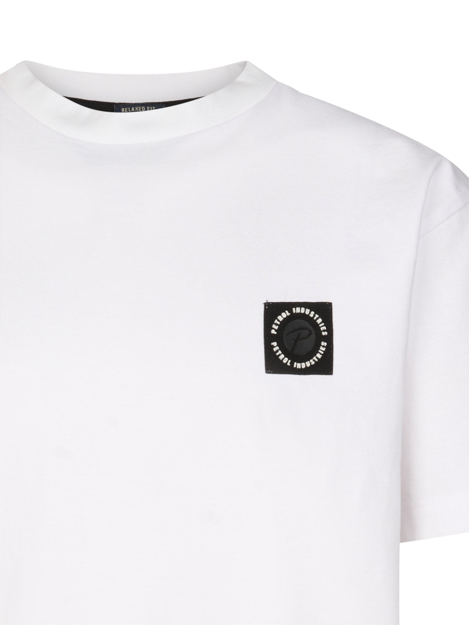 Petrol Industries Boys T-Shirt Short Sleeve Classic Print Relaxed Fit Bright White
