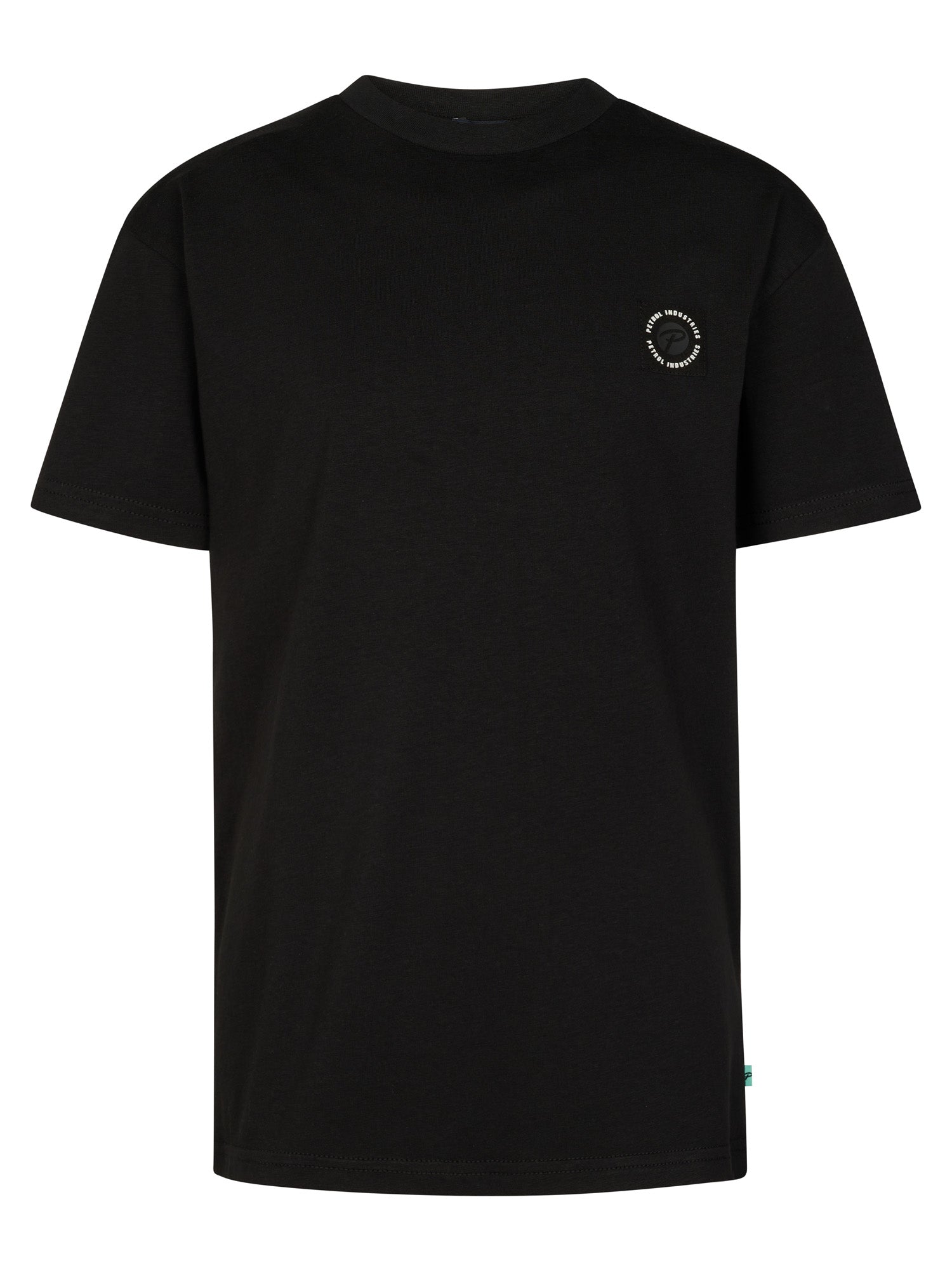 Petrol Industries Boys T-Shirt Short Sleeve Classic Print Relaxed Fit Black
