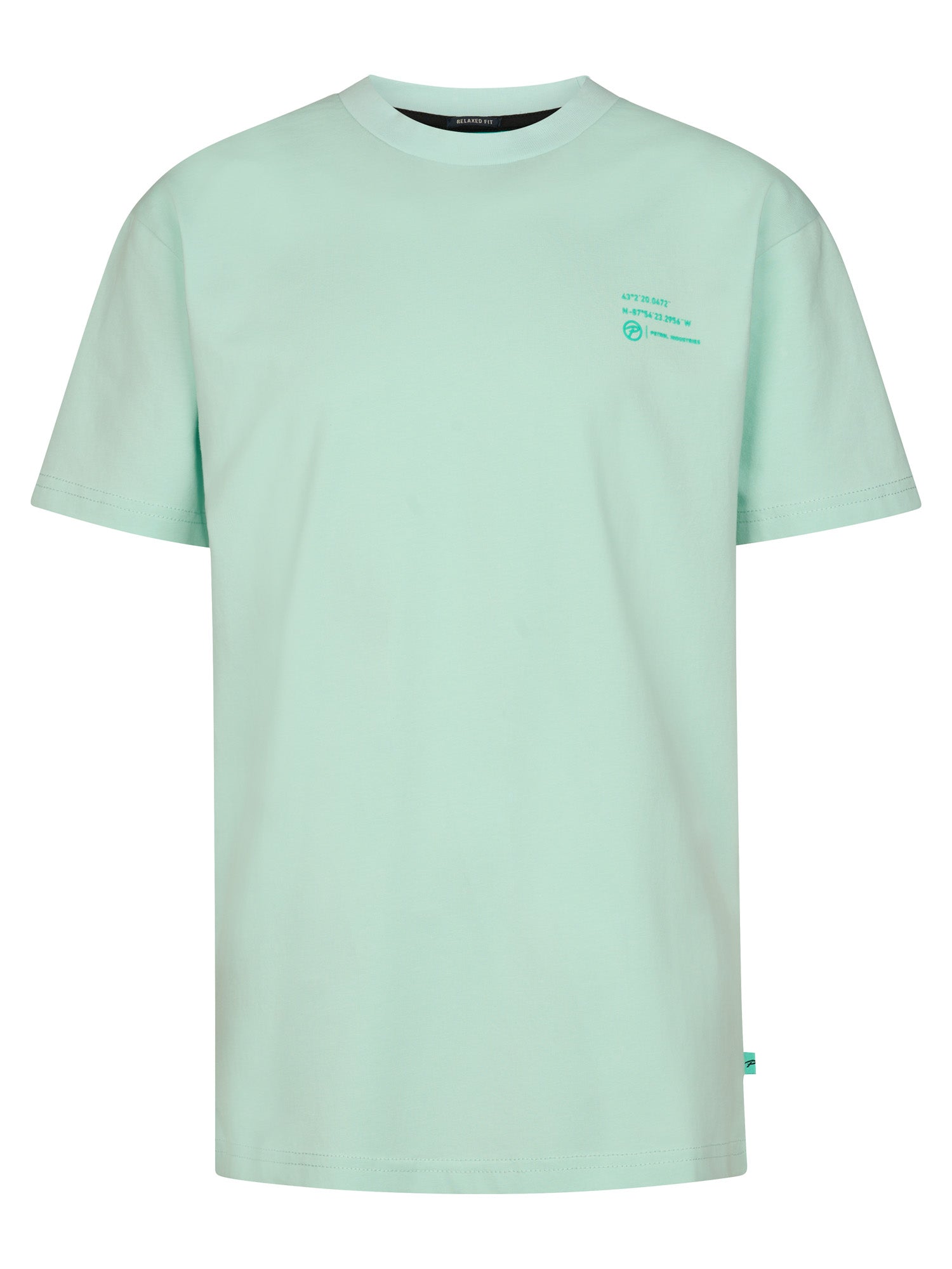 Petrol Industries Boys T-Shirt Short Sleeve Classic Print Relaxed Fit Cool Mint