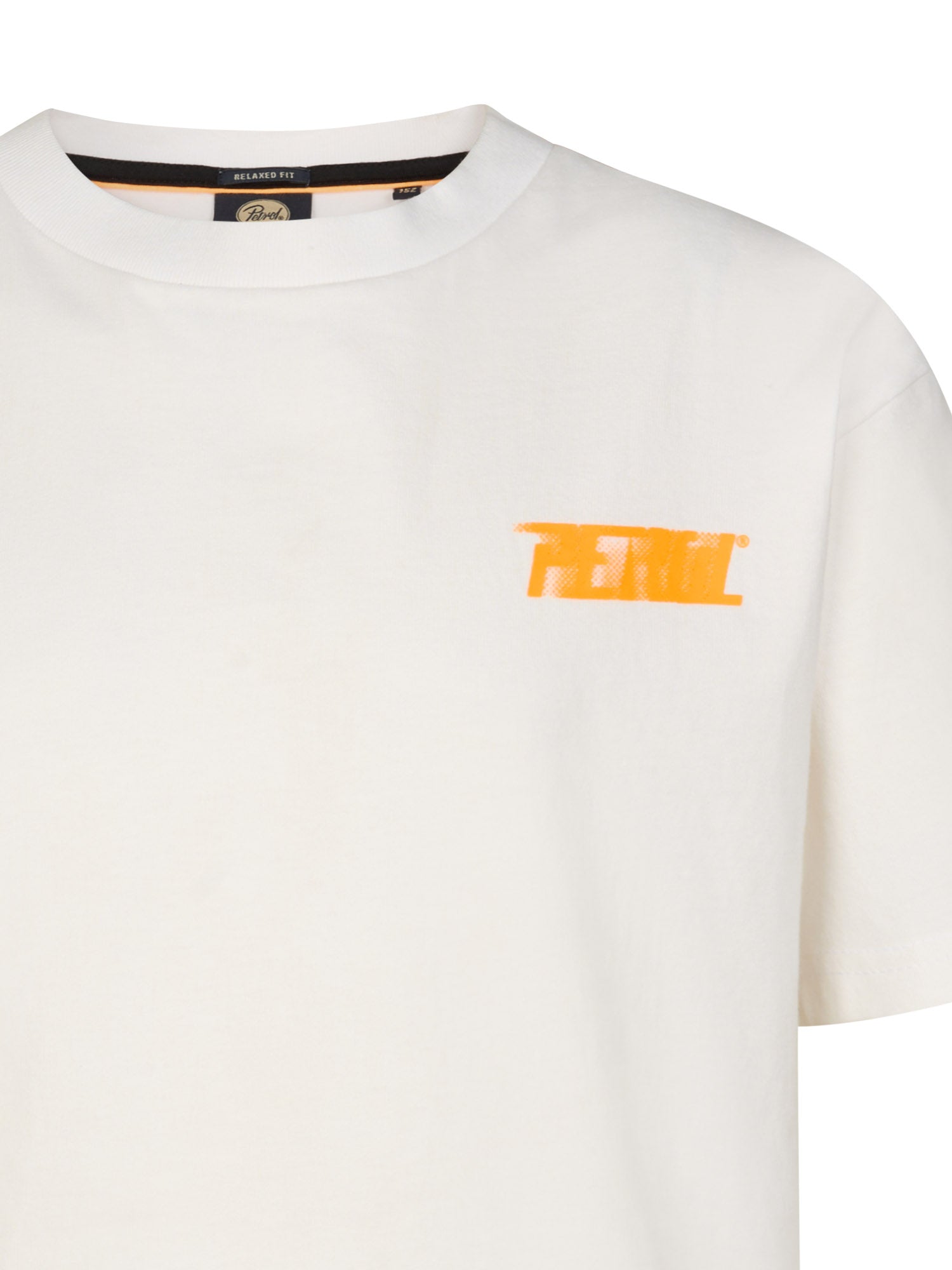Petrol Industries Boys T-Shirt Short Sleeve Classic Print Relaxed Fit Bright White