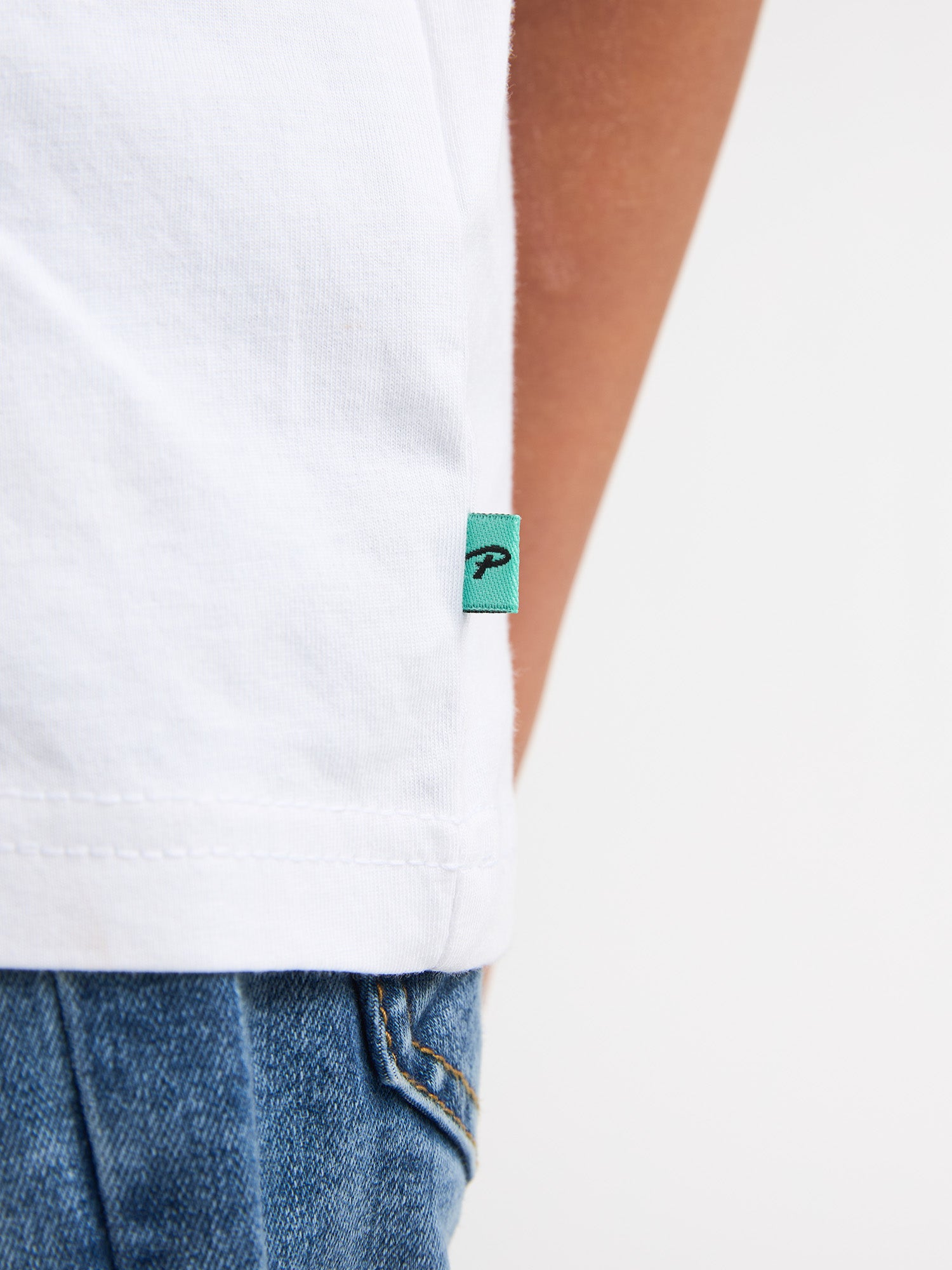 Petrol Industries Boys T-Shirt Short Sleeve Classic Print Relaxed Fit Bright White