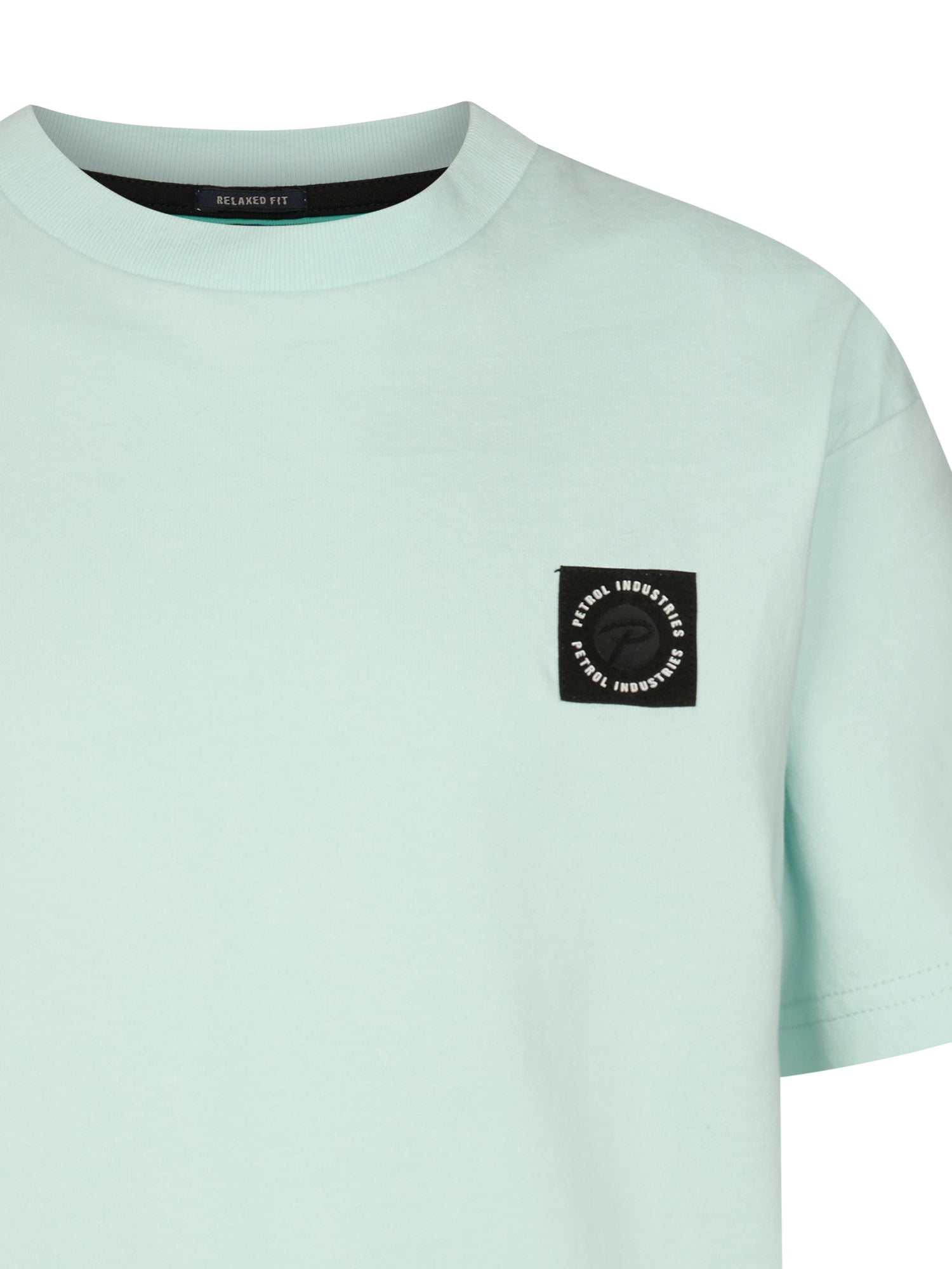 Petrol Industries Boys T-Shirt Short Sleeve Classic Print Relaxed Fit Cool Mint