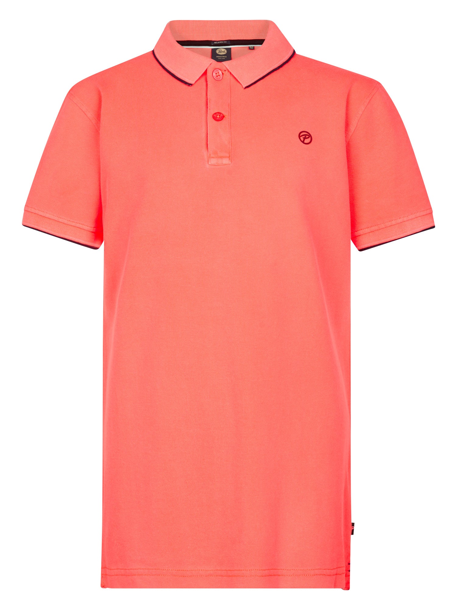 Petrol Industries Boys Polo Short Sleeve Relaxed Fit Fiery Coral