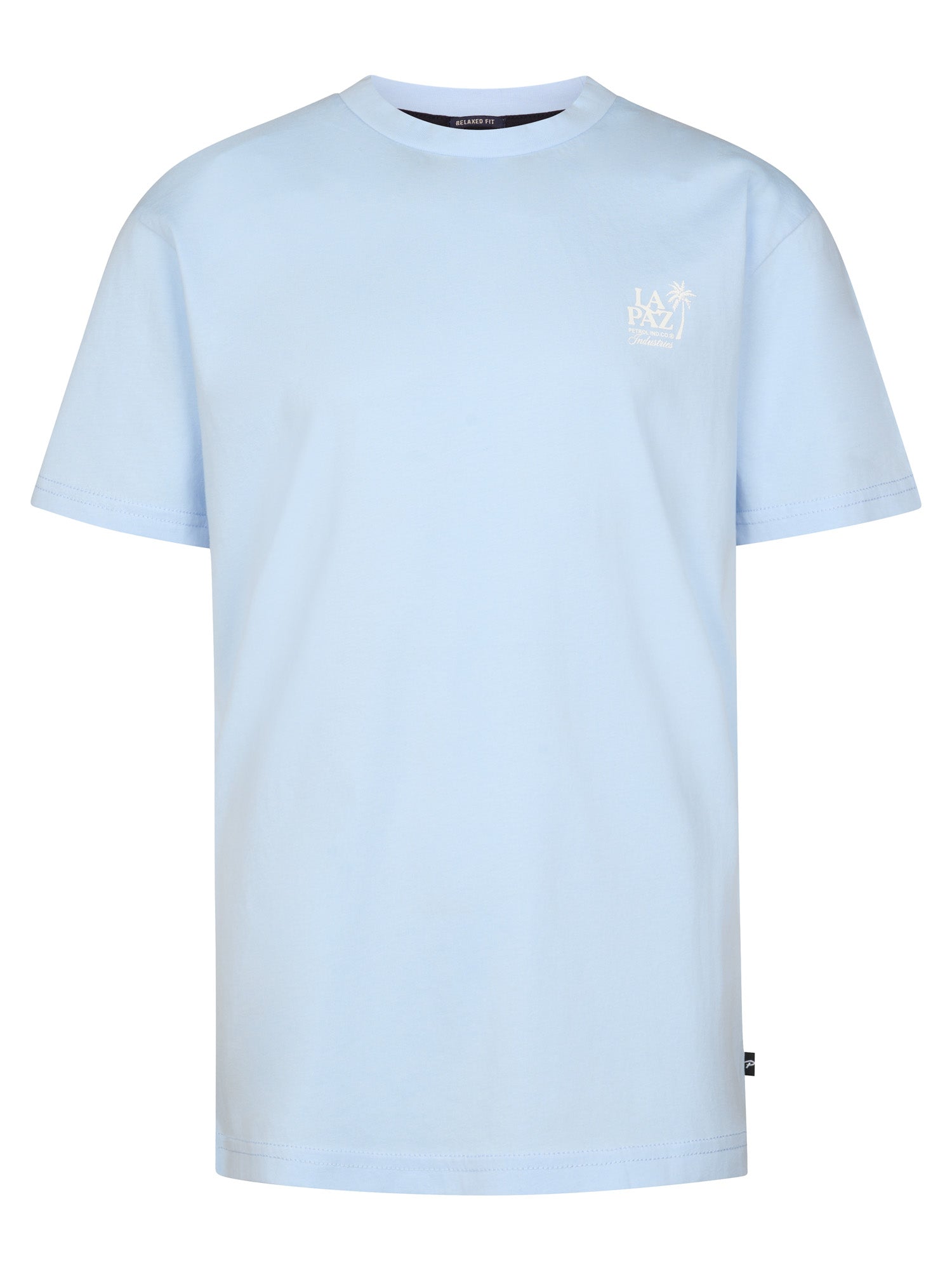 Petrol Industries Boys T-Shirt Short Sleeve Relaxed Fit Sky