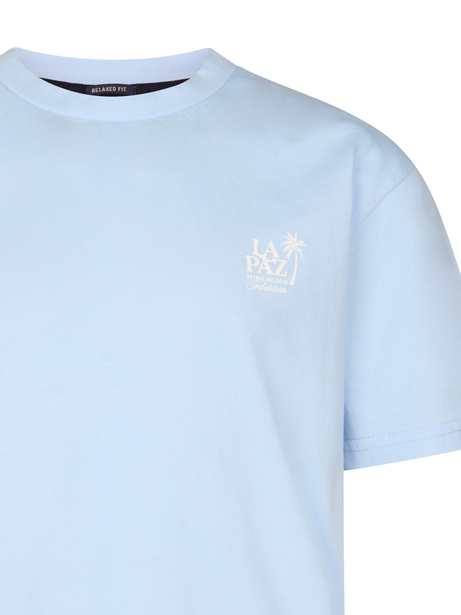 Petrol Industries Boys T-Shirt Short Sleeve Relaxed Fit Sky