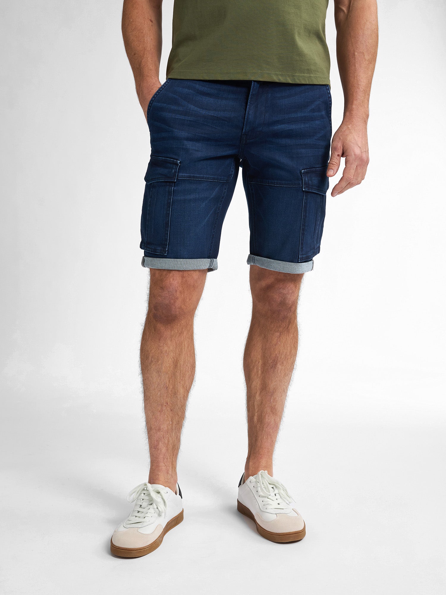 Torino Cargo Shorts Denim Zephyr