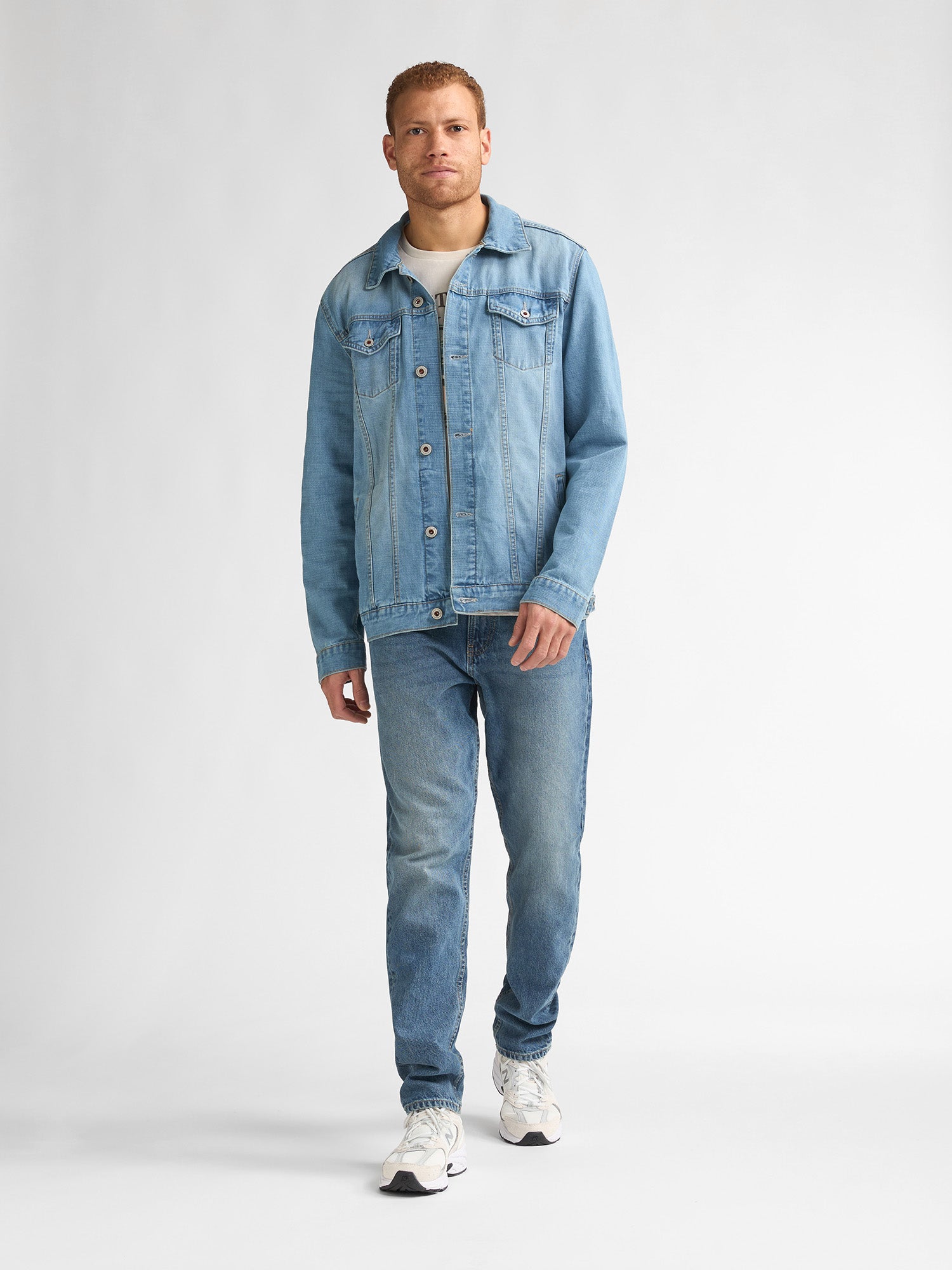 Petrol Industries Men Jacket Denim Trucker Fit Summertime