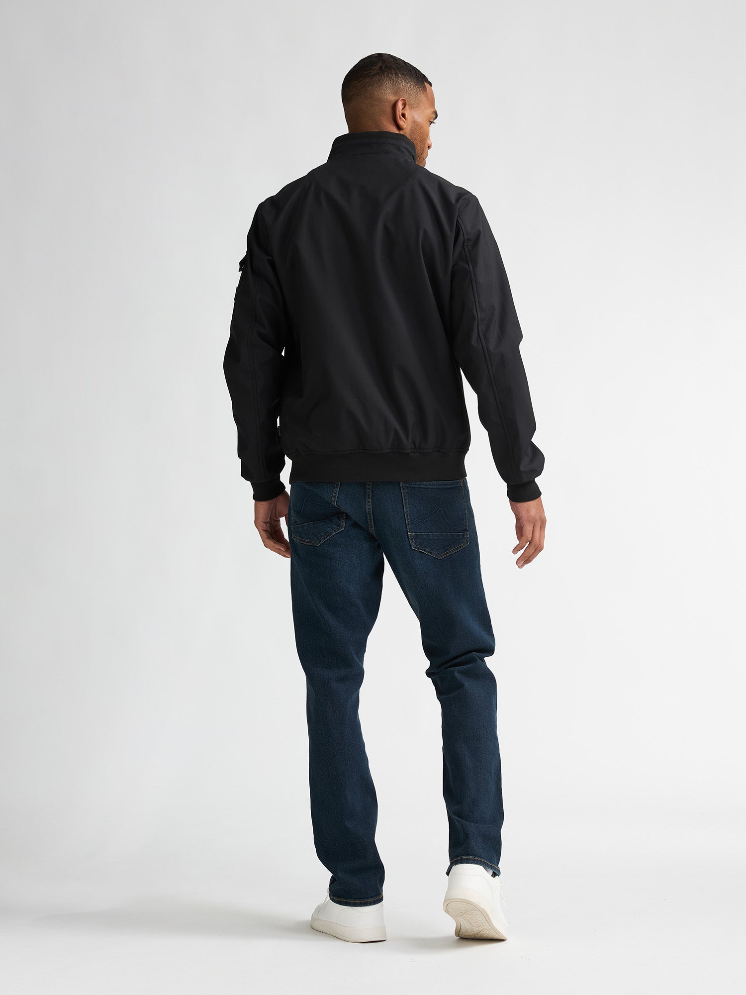 Petrol Industries Men Jacket Bomber Regular Fit Black
