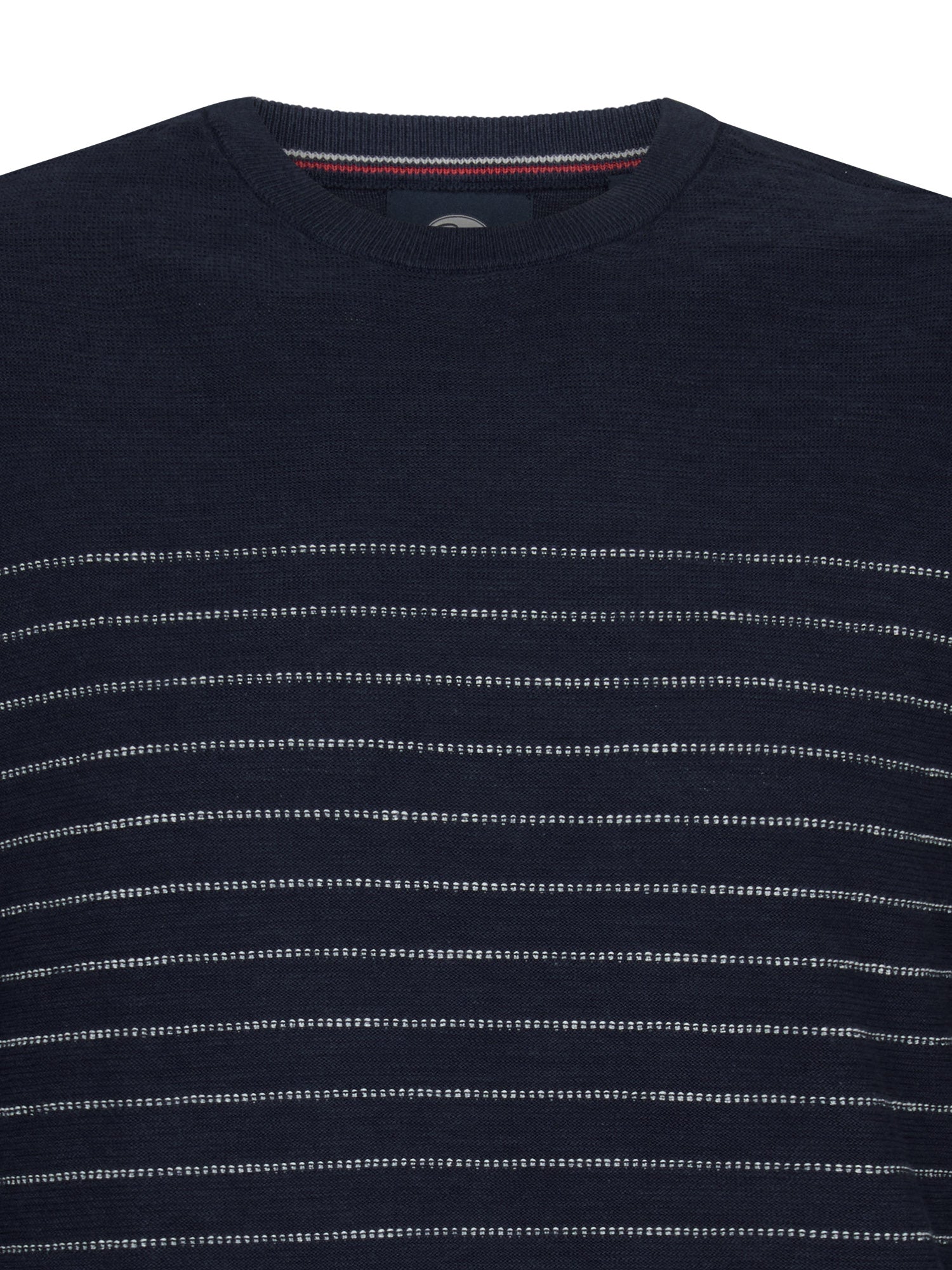 Petrol Industries Men Knitwear Round Neck Basic Regular Fit Navy Blue