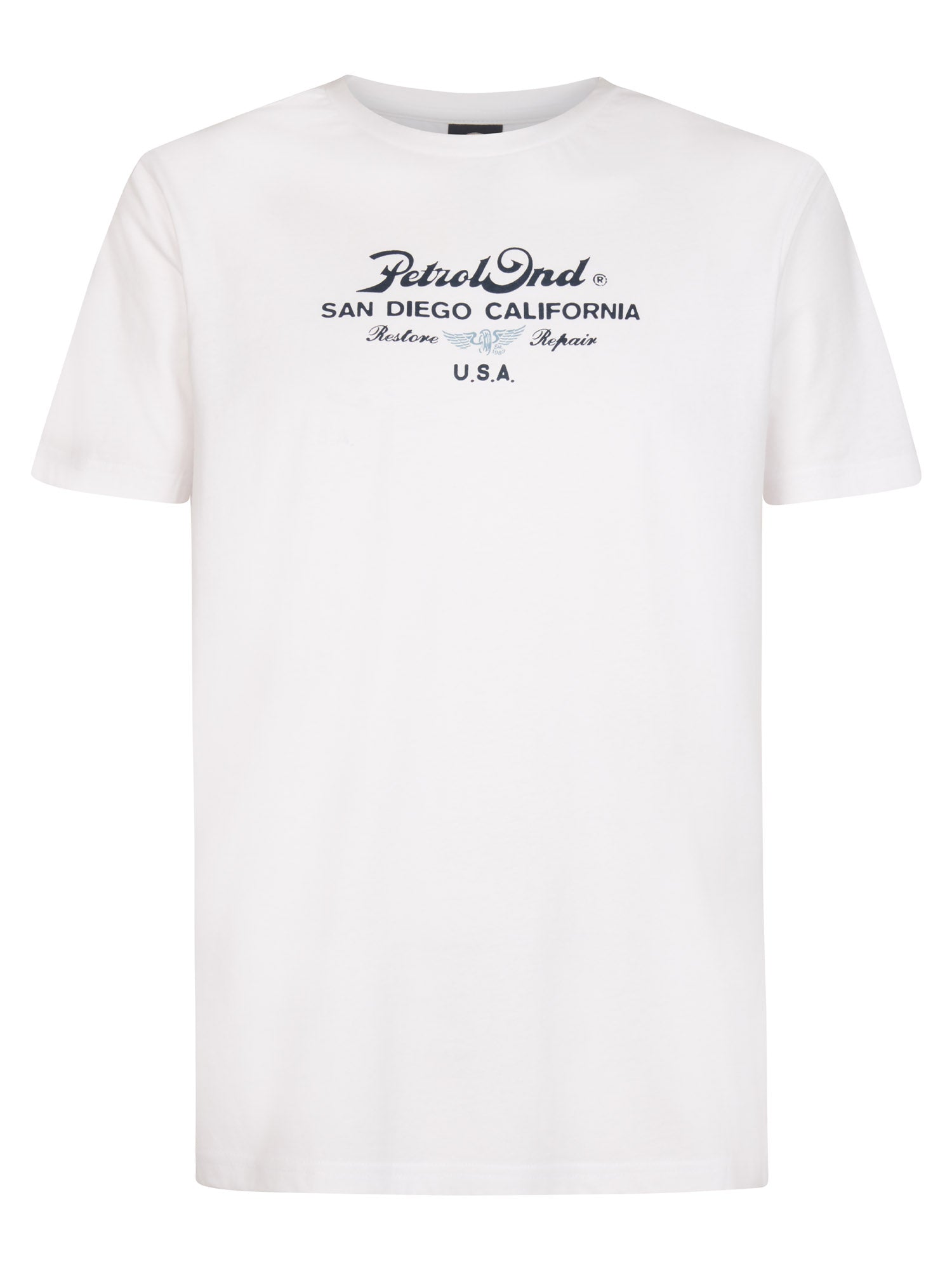 Petrol Industries Men T-Shirt Short Sleeve Classic Print Regular Fit Diverse