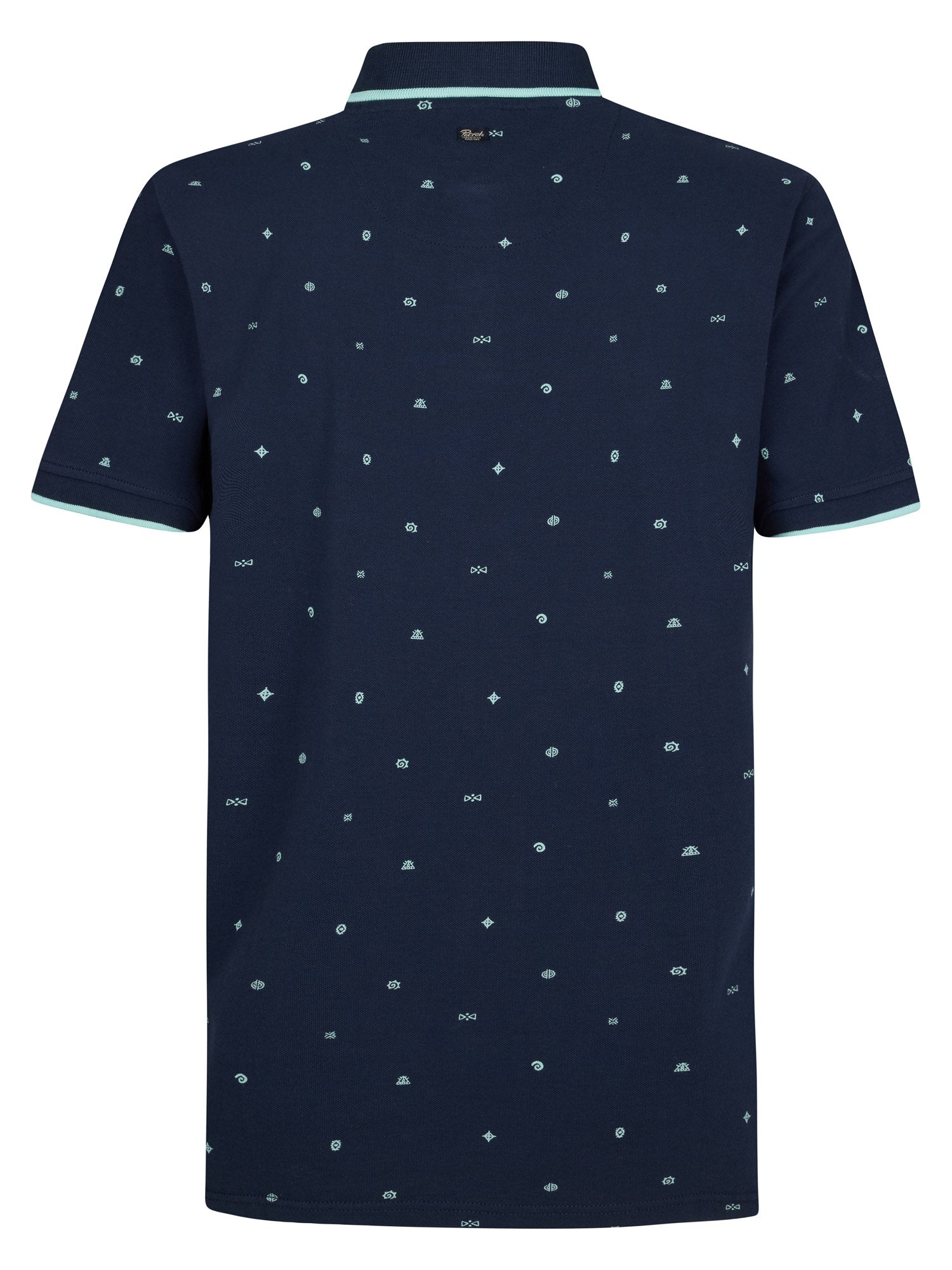 Petrol Industries Men Polo Short Sleeve Regular Fit Navy Blue