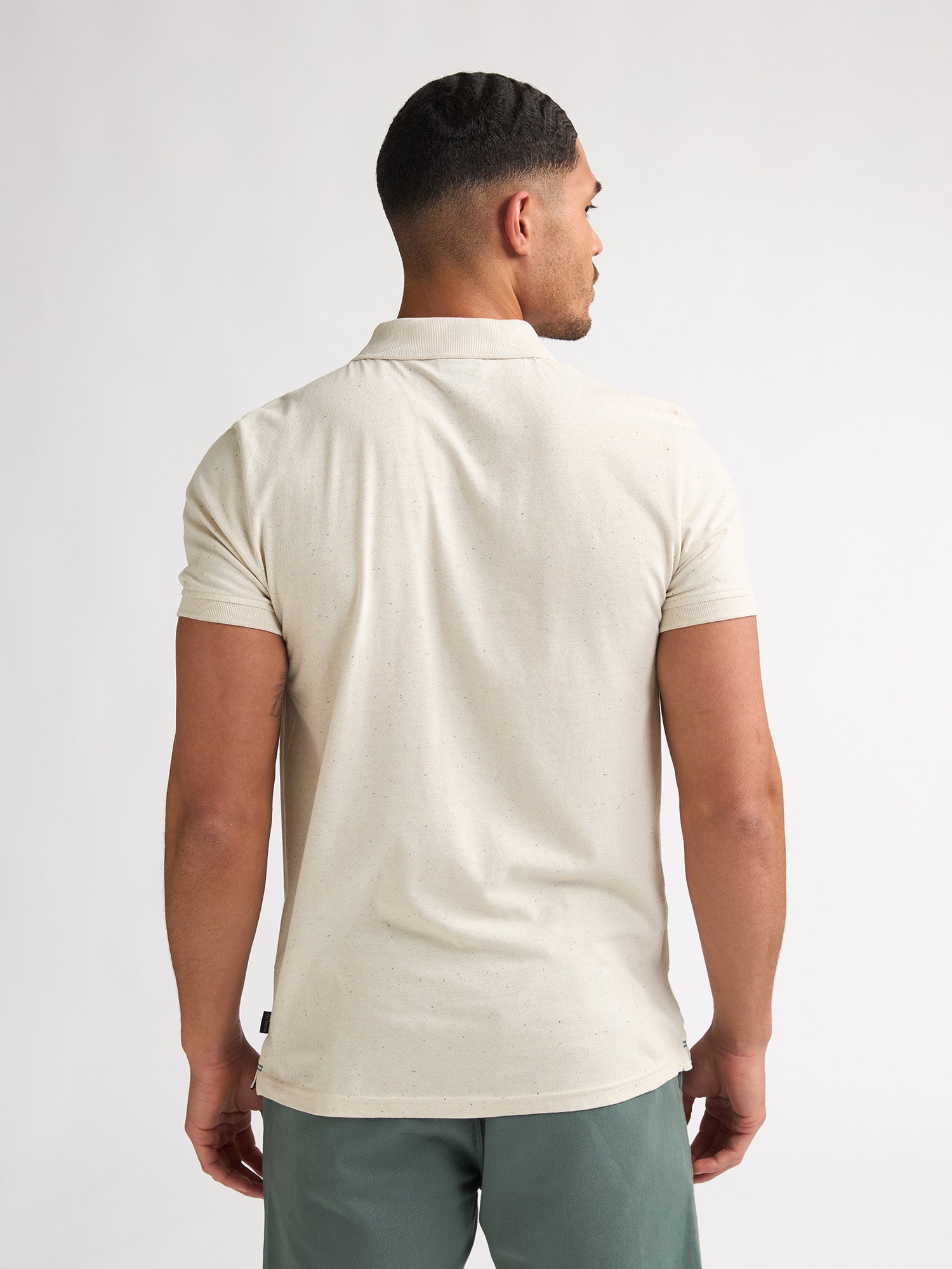 Petrol Industries Men Polo Short Sleeve Regular Fit Seashell