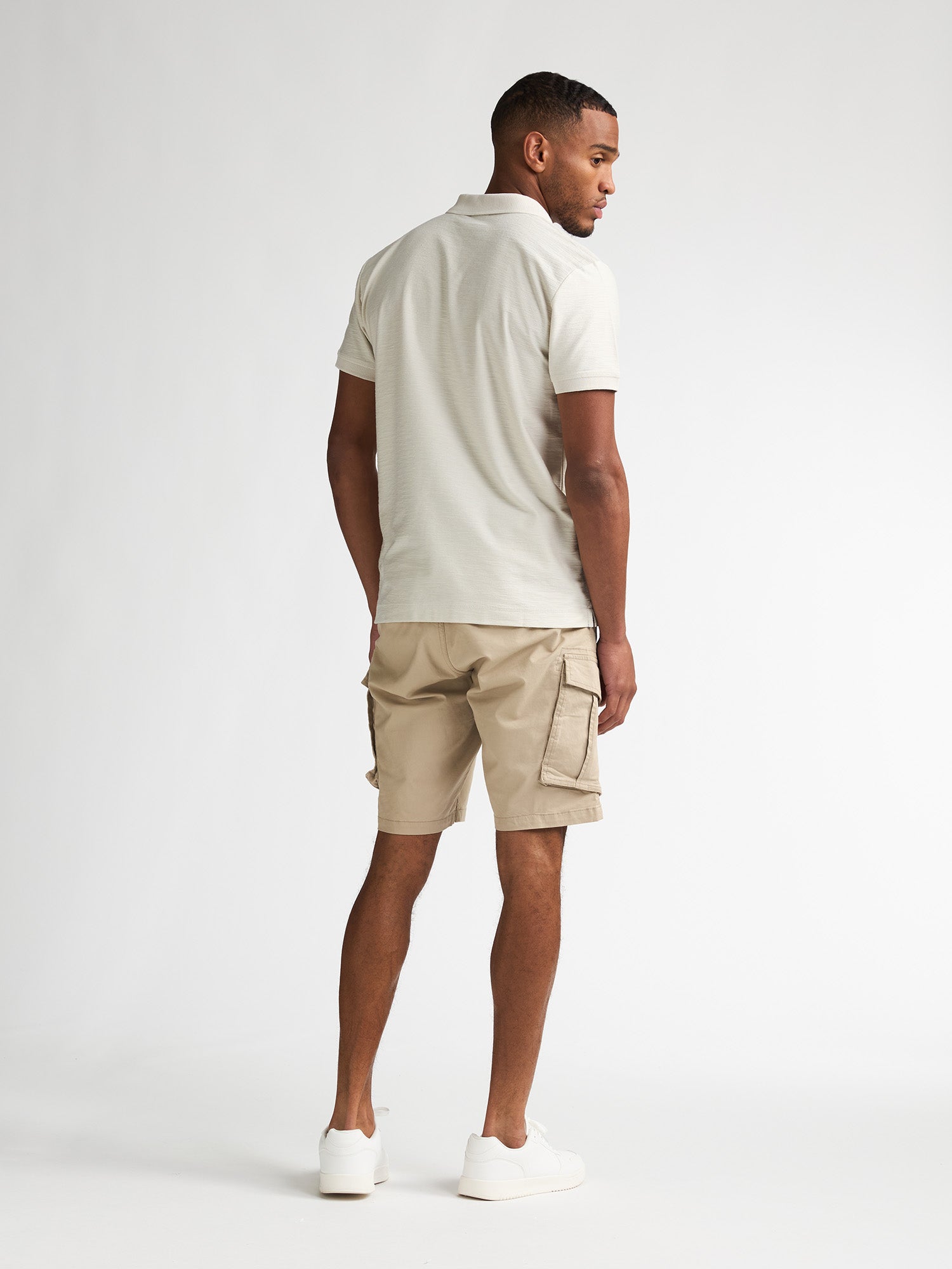 Petrol Industries Men Polo Short Sleeve Regular Fit Seashell