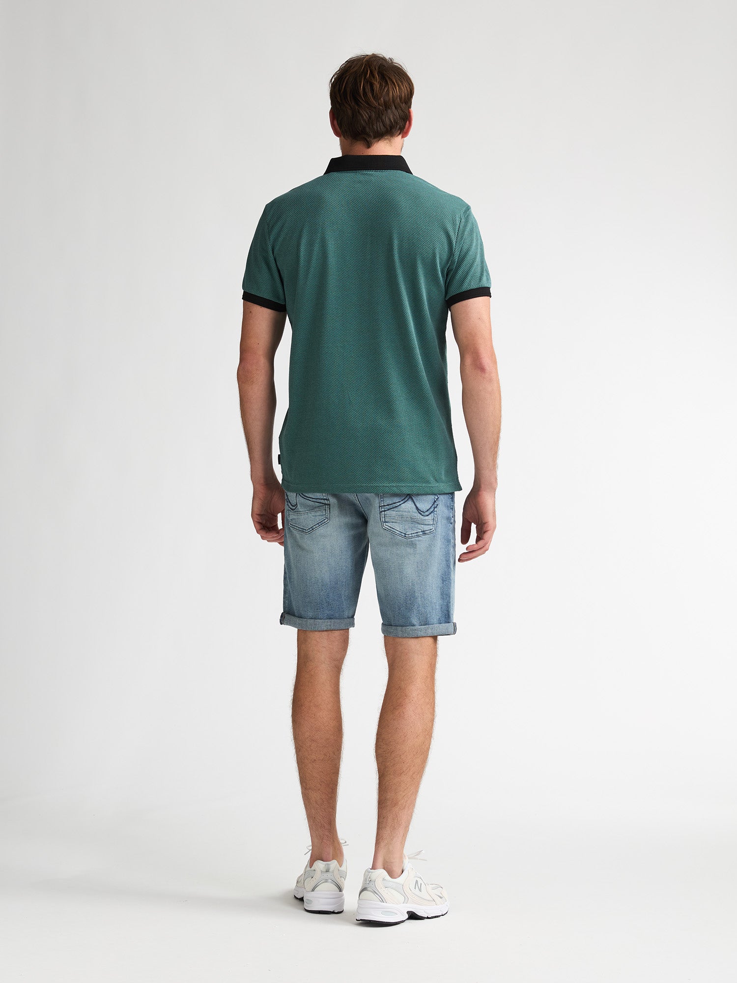 Petrol Industries Men Polo Short Sleeve Regular Fit Oil Green