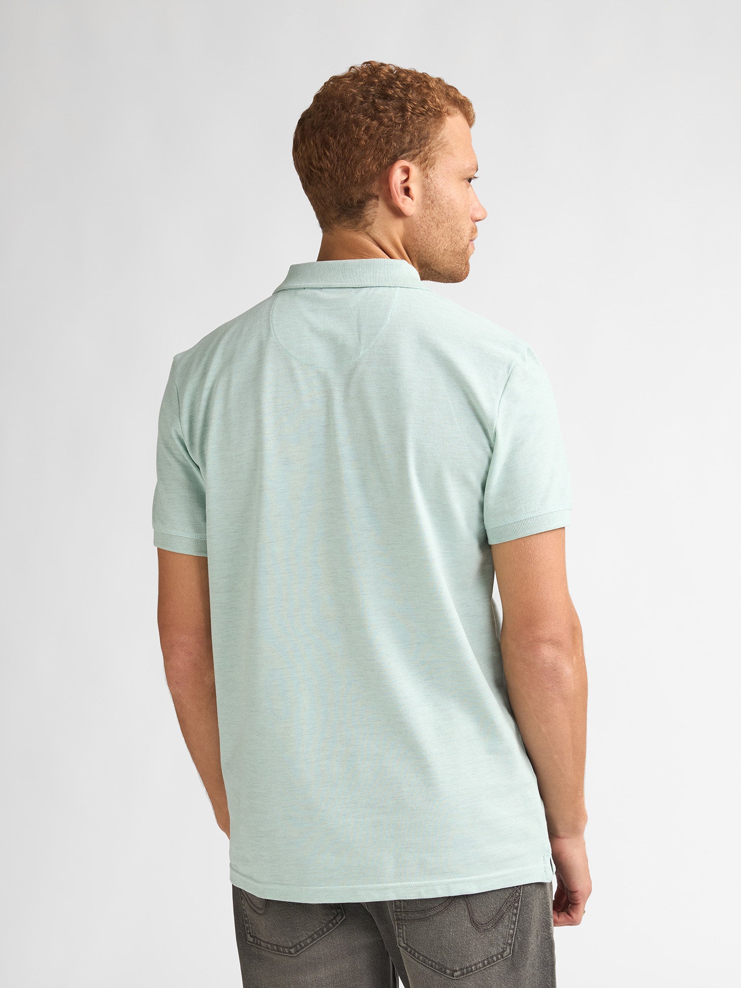 Petrol Industries Men Polo Short Sleeve Regular Fit Cool Mint