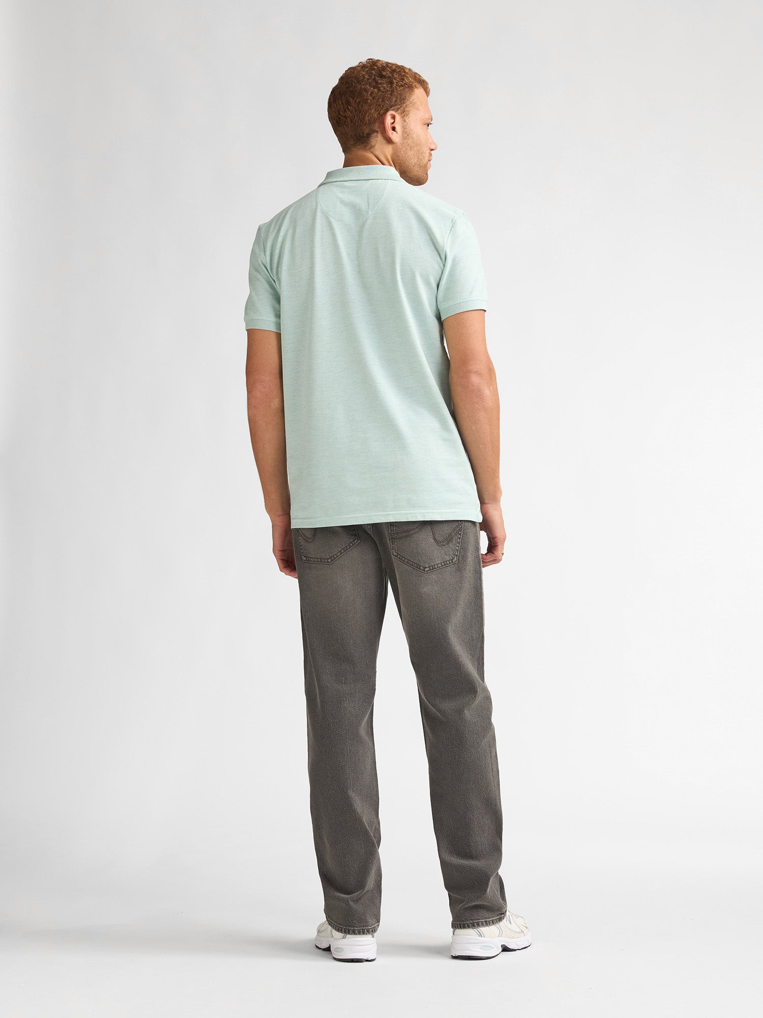 Petrol Industries Men Polo Short Sleeve Regular Fit Cool Mint