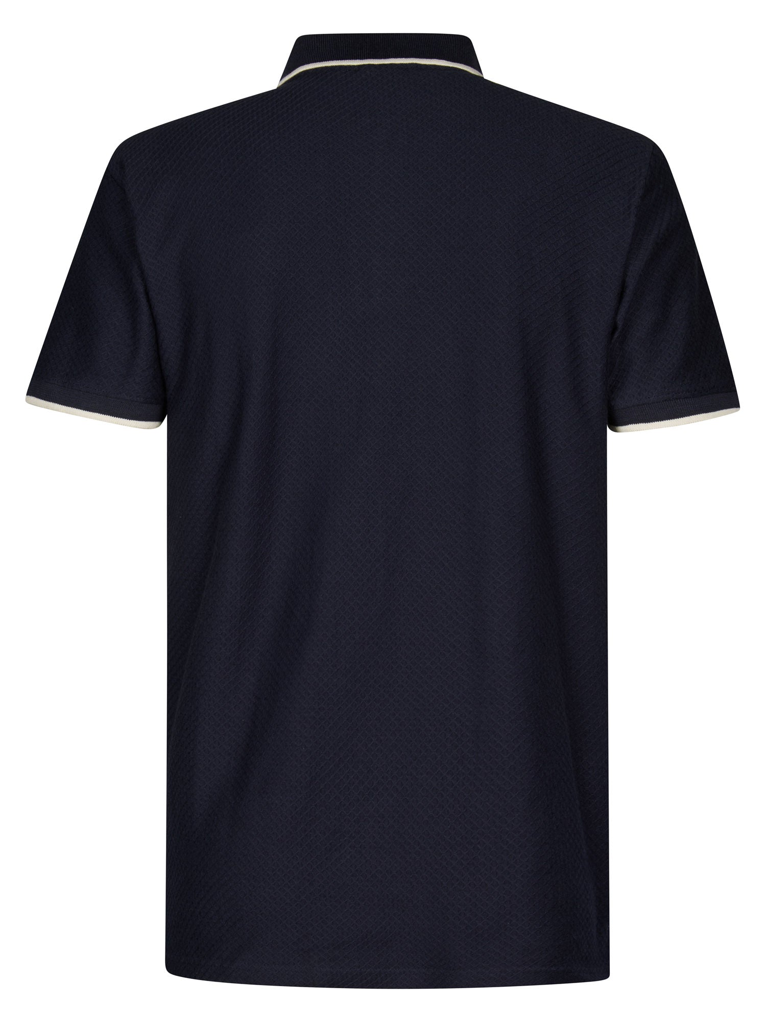 Petrol Industries Men Polo Short Sleeve Regular Fit Navy Blue
