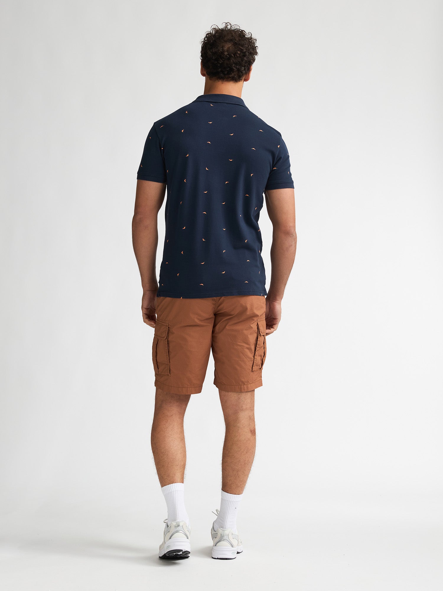 Petrol Industries Men Polo Short Sleeve Regular Fit Navy Blue