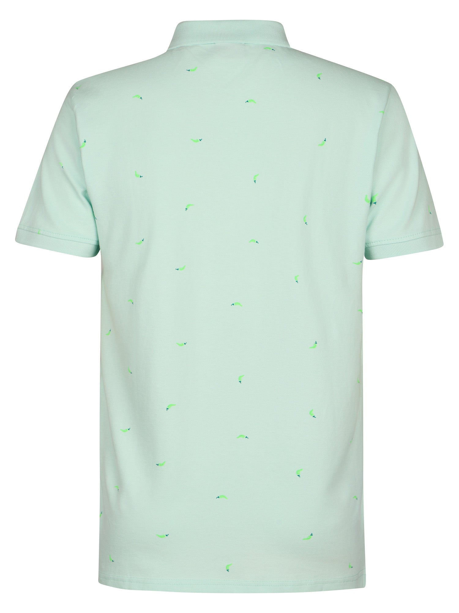 Petrol Industries Men Polo Short Sleeve Regular Fit Cool Mint