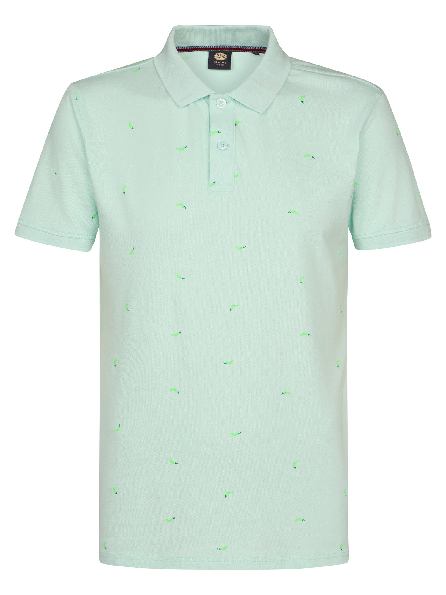 Petrol Industries Men Polo Short Sleeve Regular Fit Cool Mint