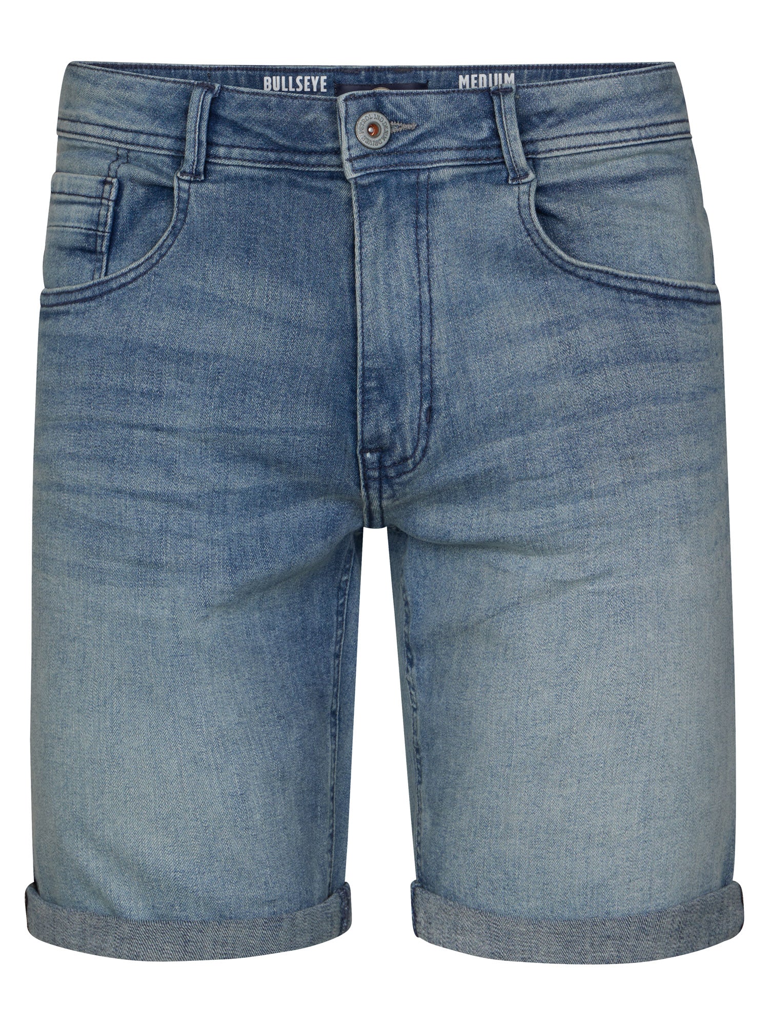 Petrol Industries Men BULLSEYE - Men Denim Short Regular Fit Regular Fit Forest Fog