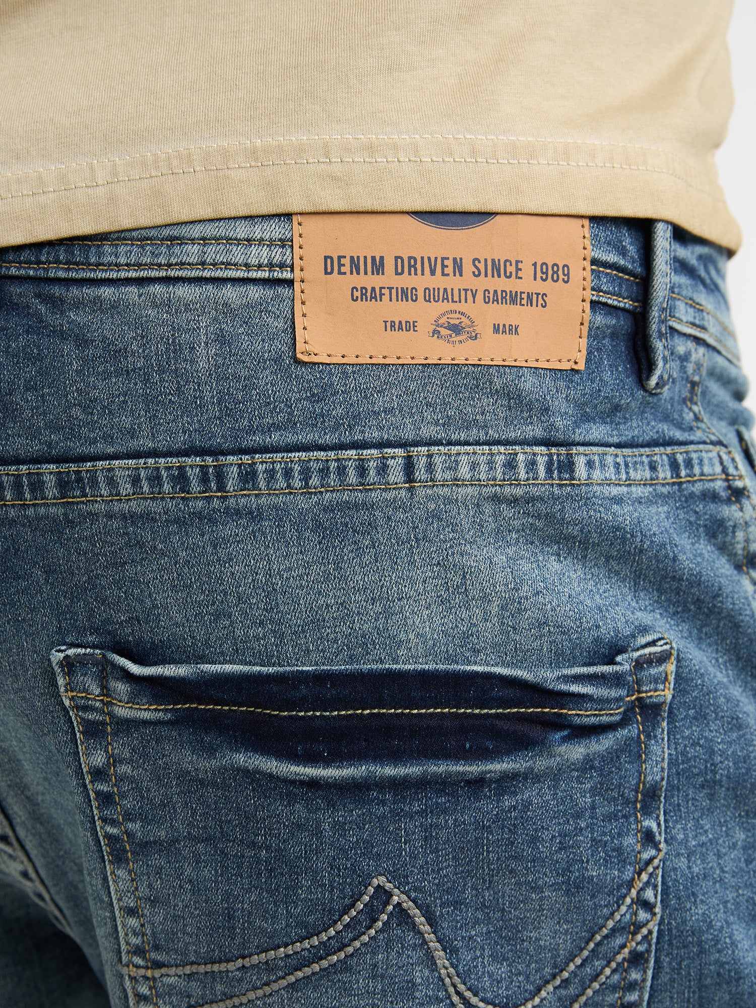 Petrol Industries Men BULLSEYE - Men Denim Short Regular Fit Regular Fit Daydream