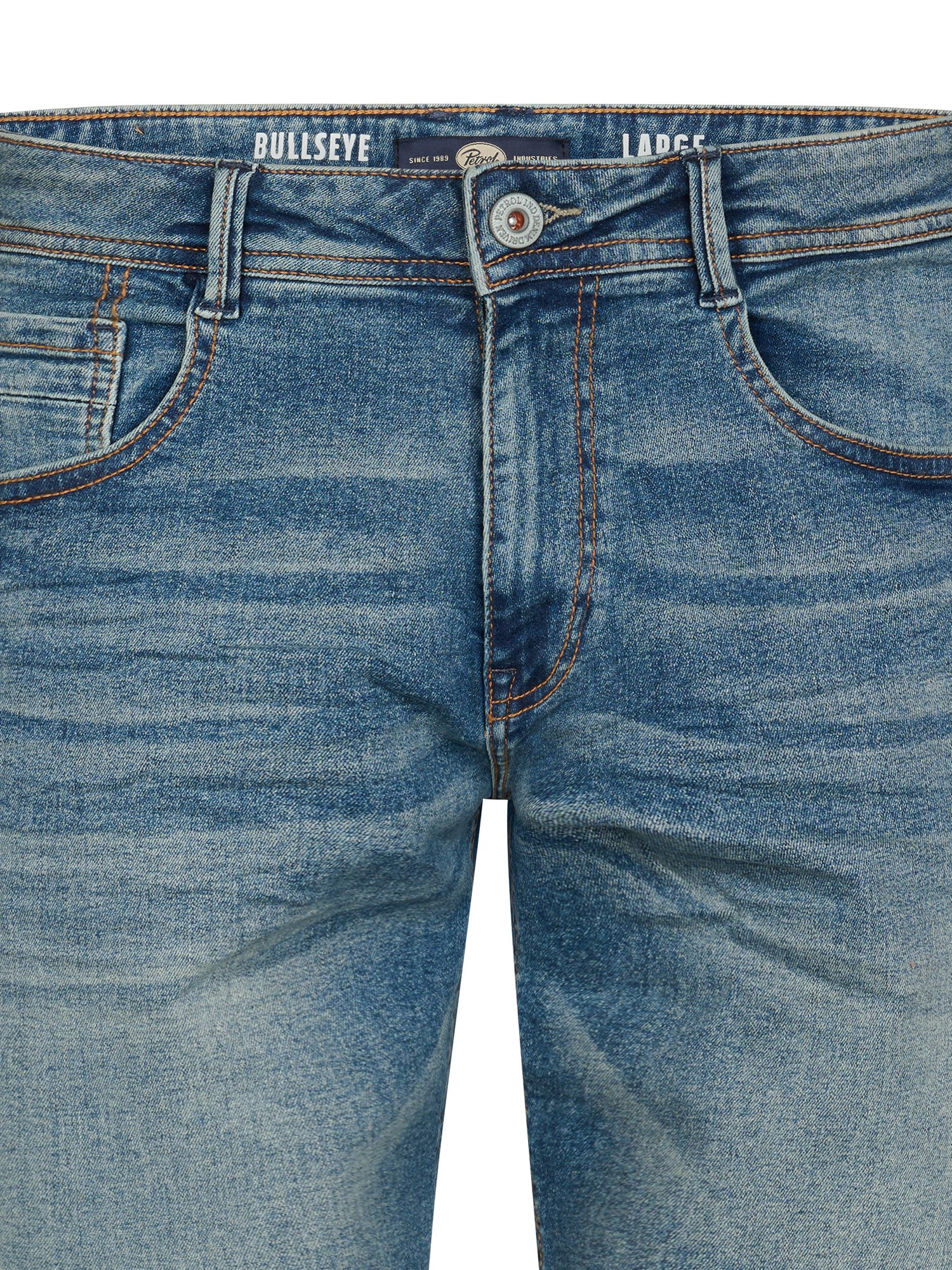 Petrol Industries Men BULLSEYE - Men Denim Short Regular Fit Regular Fit Daydream