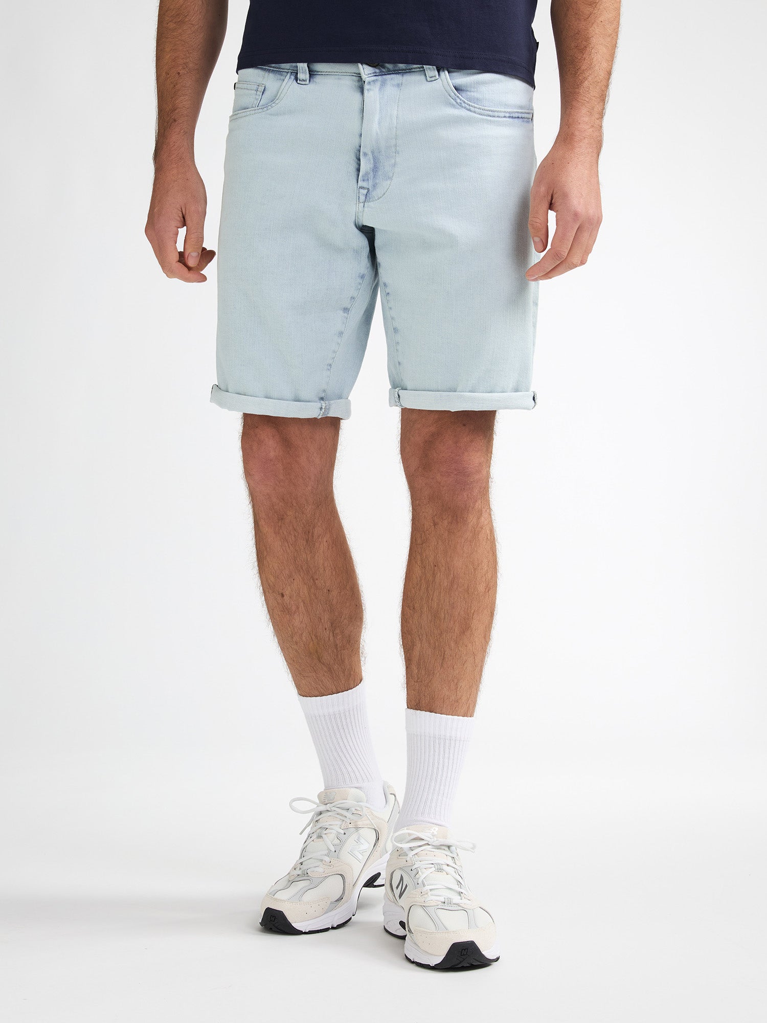Petrol Industries Men BASSANO - Men Denim Short Regular Fit Regular Fit Light Stone