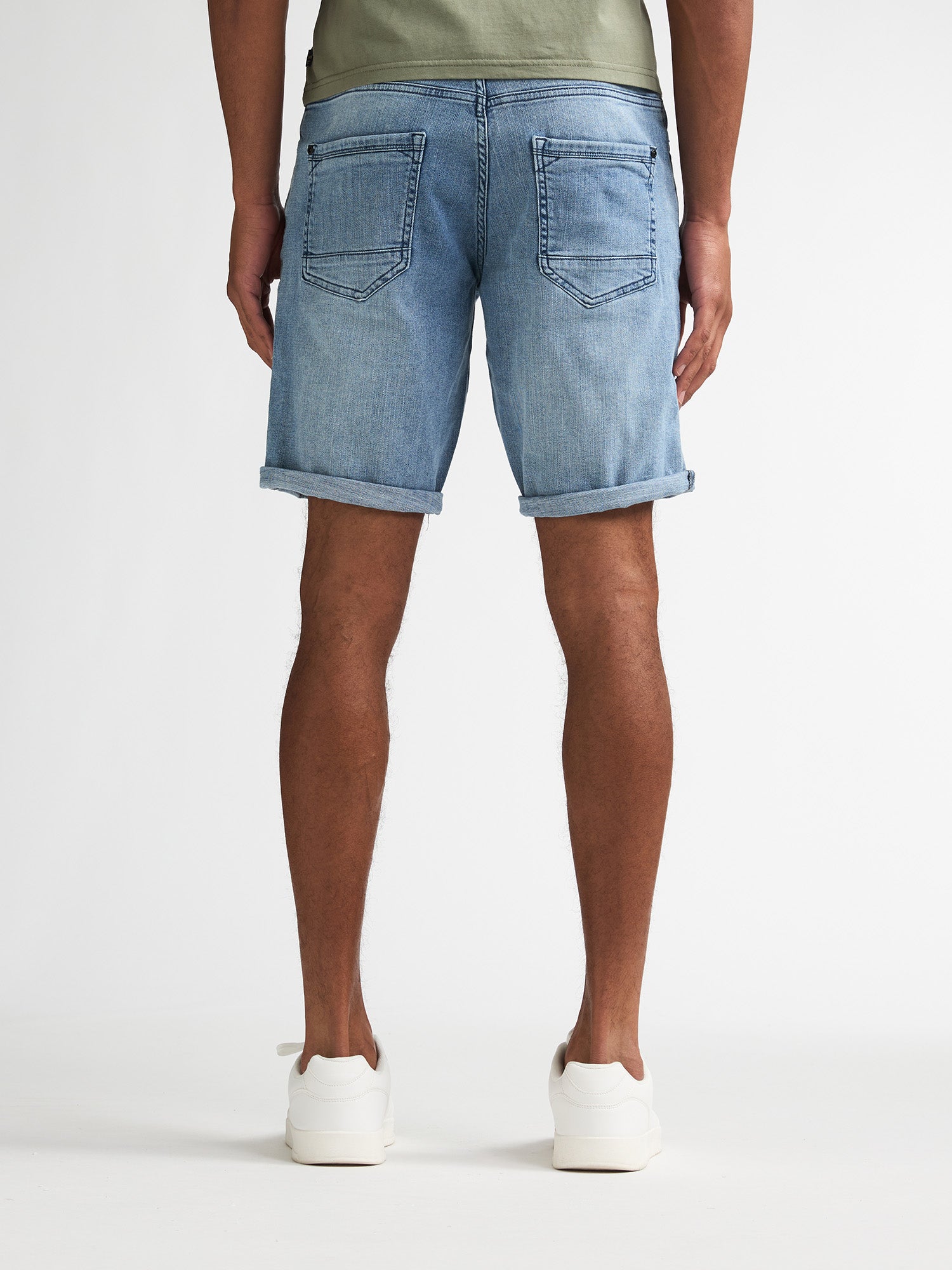 Petrol Industries Men BASSANO - Men Denim Short Regular Fit Regular Fit Medium Vintage