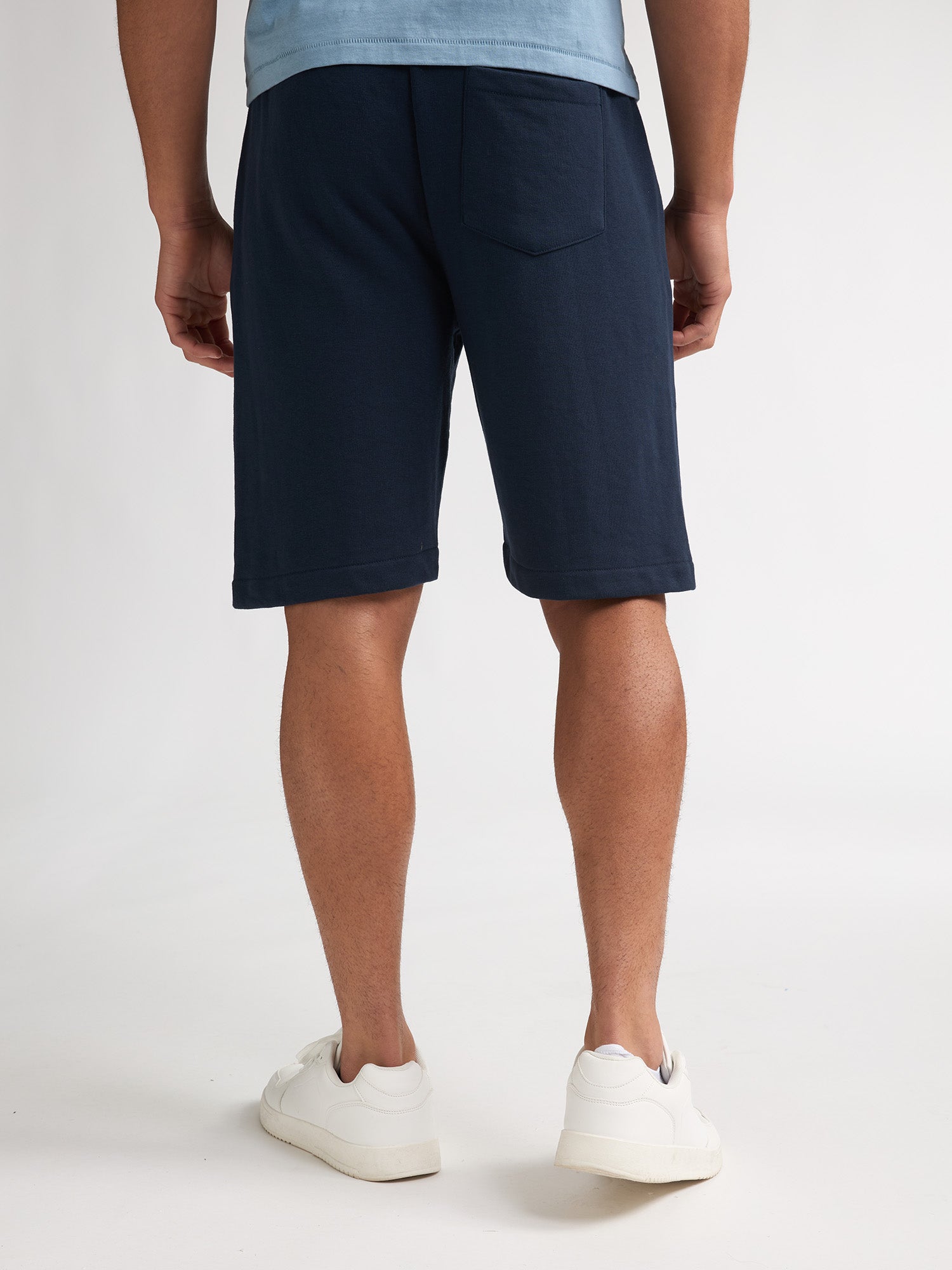 Petrol Industries Men Short Jogging Sweat Fit Navy Blue