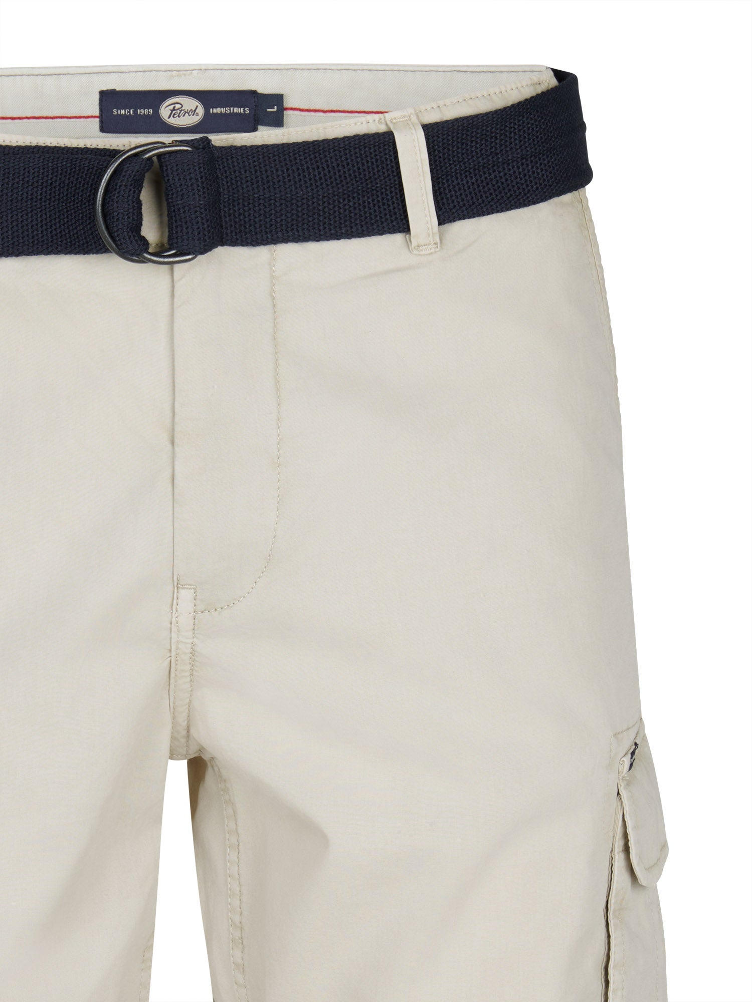 Petrol Industries Men Shorts Cargo Fit Seashell