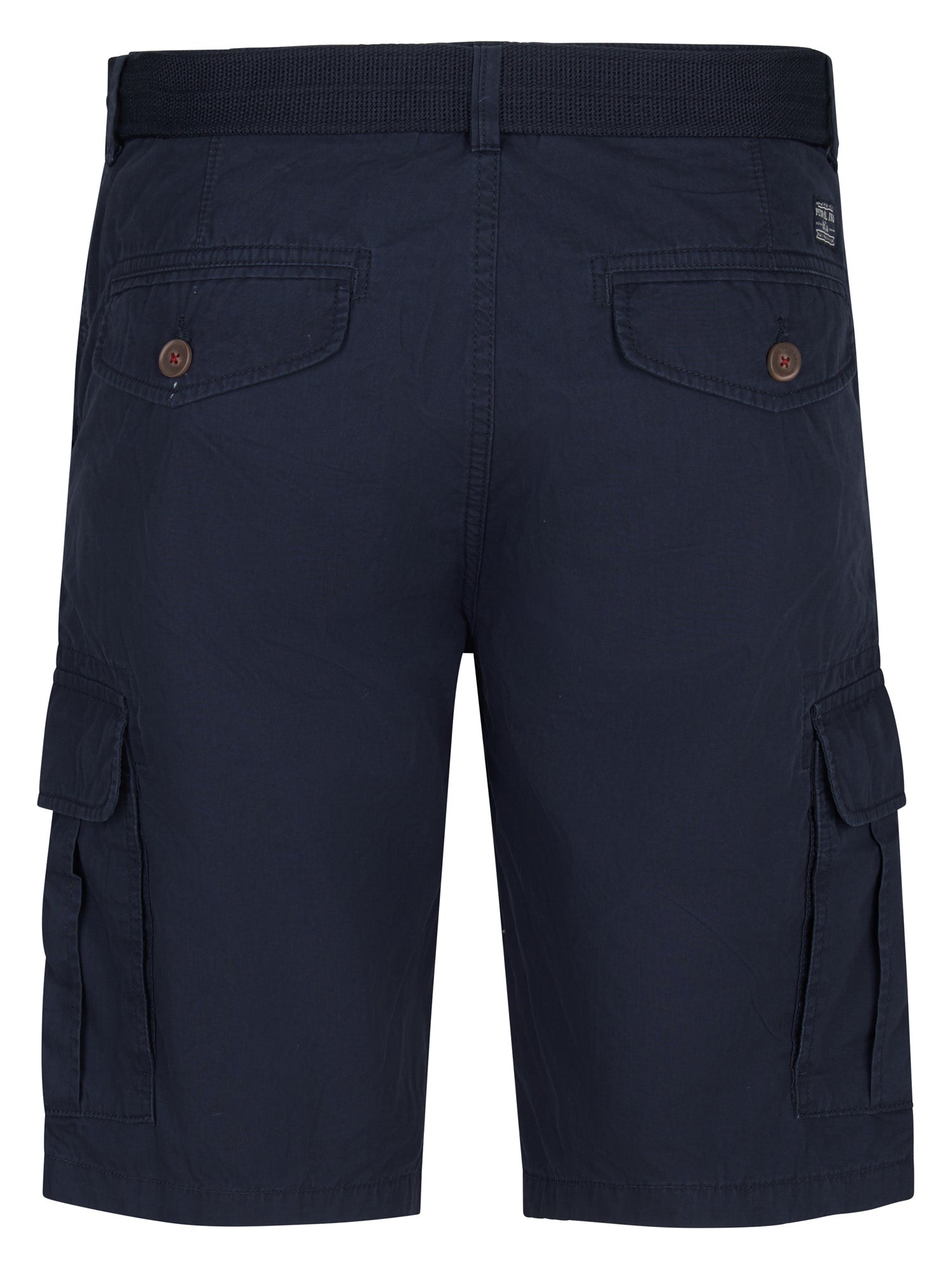 Petrol Industries Men Shorts Cargo Fit Navy Blue