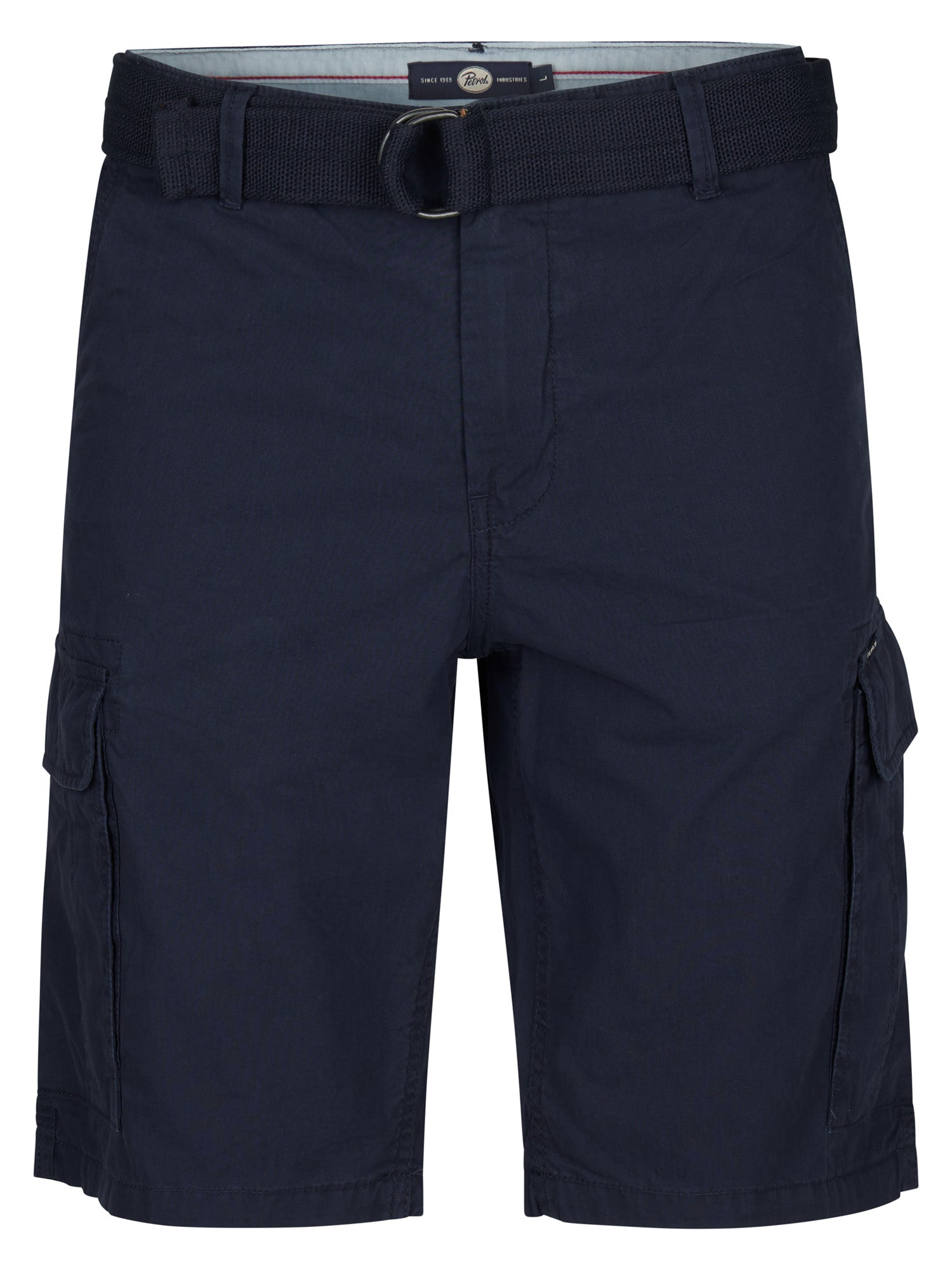 Petrol Industries Men Shorts Cargo Fit Navy Blue