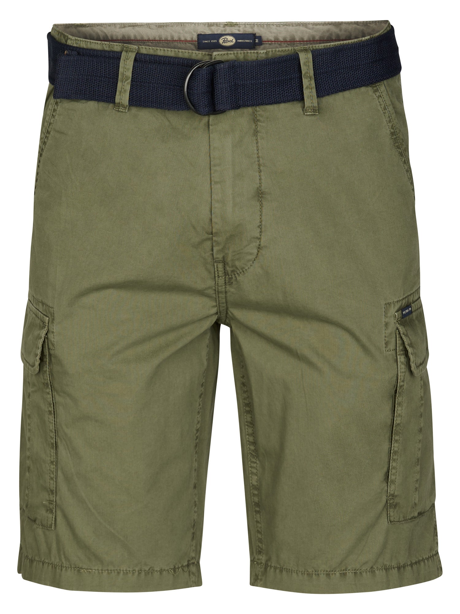 Petrol Industries Men Shorts Cargo Fit Dusty Army