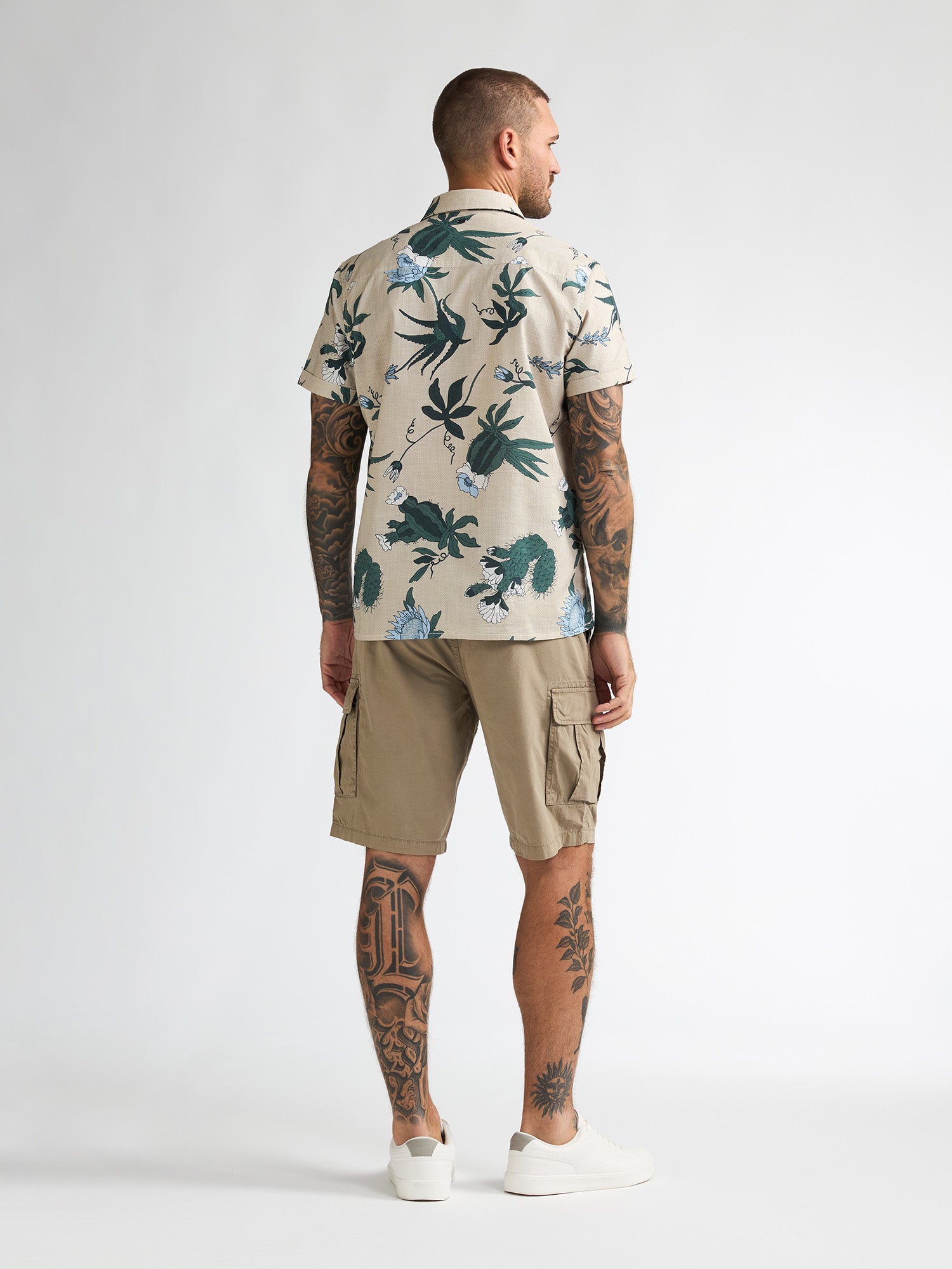 Petrol Industries Men Shorts Cargo Fit Light Tan