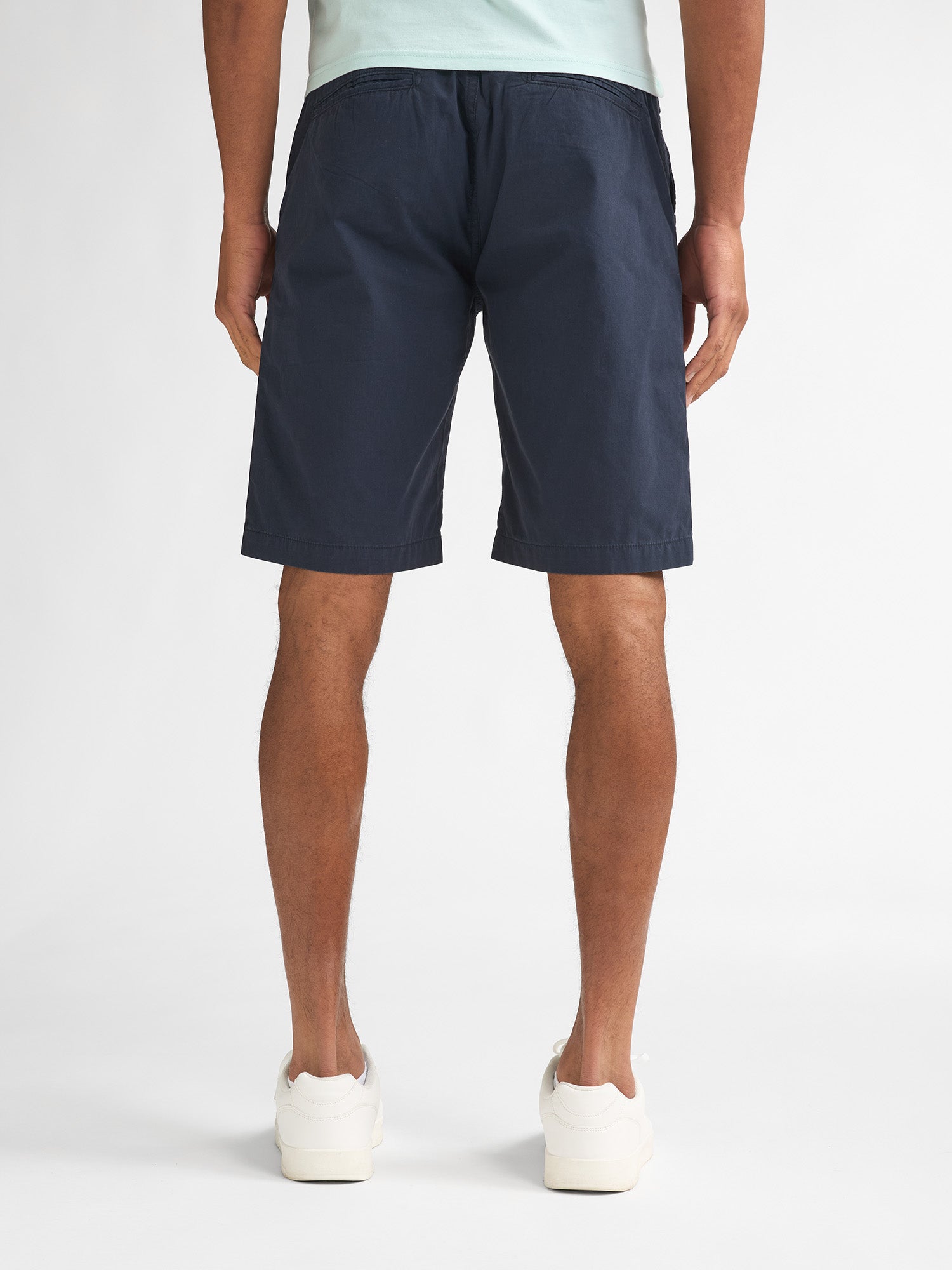 Petrol Industries Men Shorts Chino Fit Navy Blue
