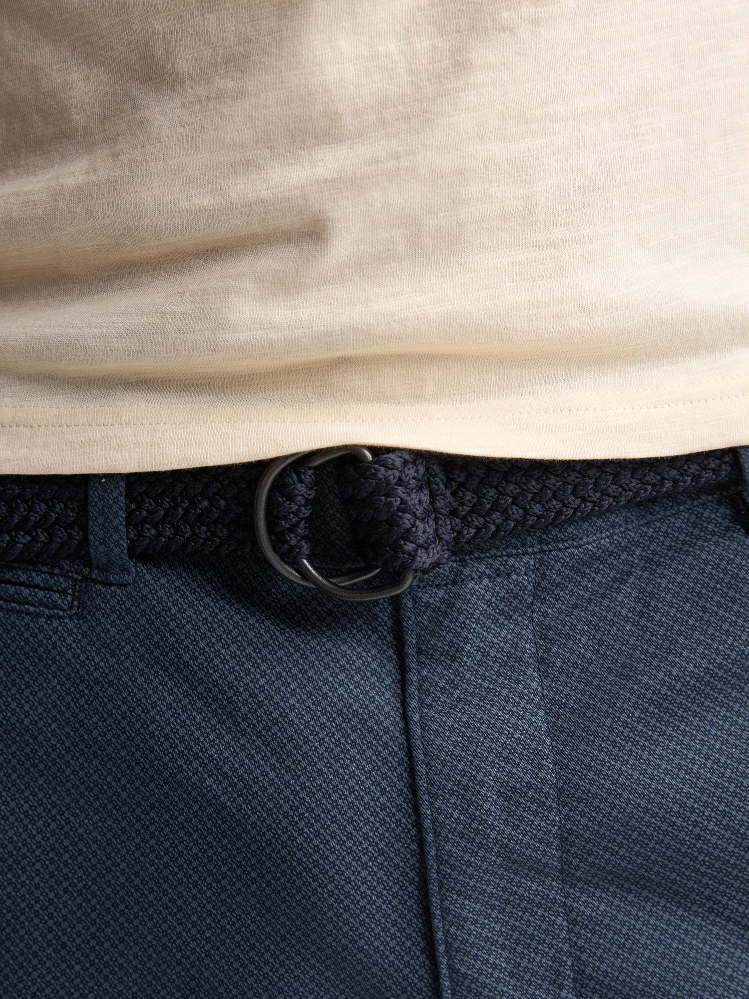 Petrol Industries Men Shorts Chino Fit Navy Blue