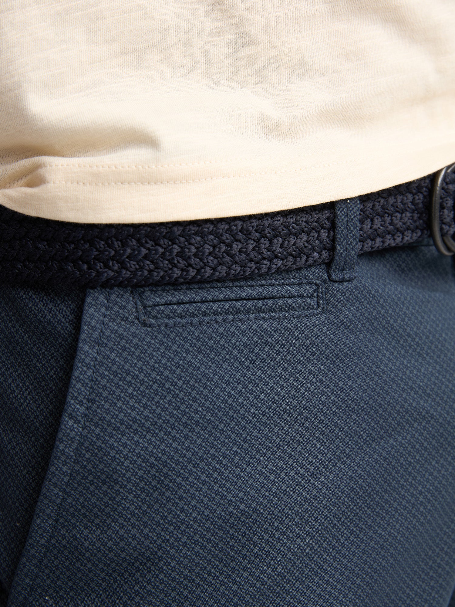 Petrol Industries Men Shorts Chino Fit Navy Blue