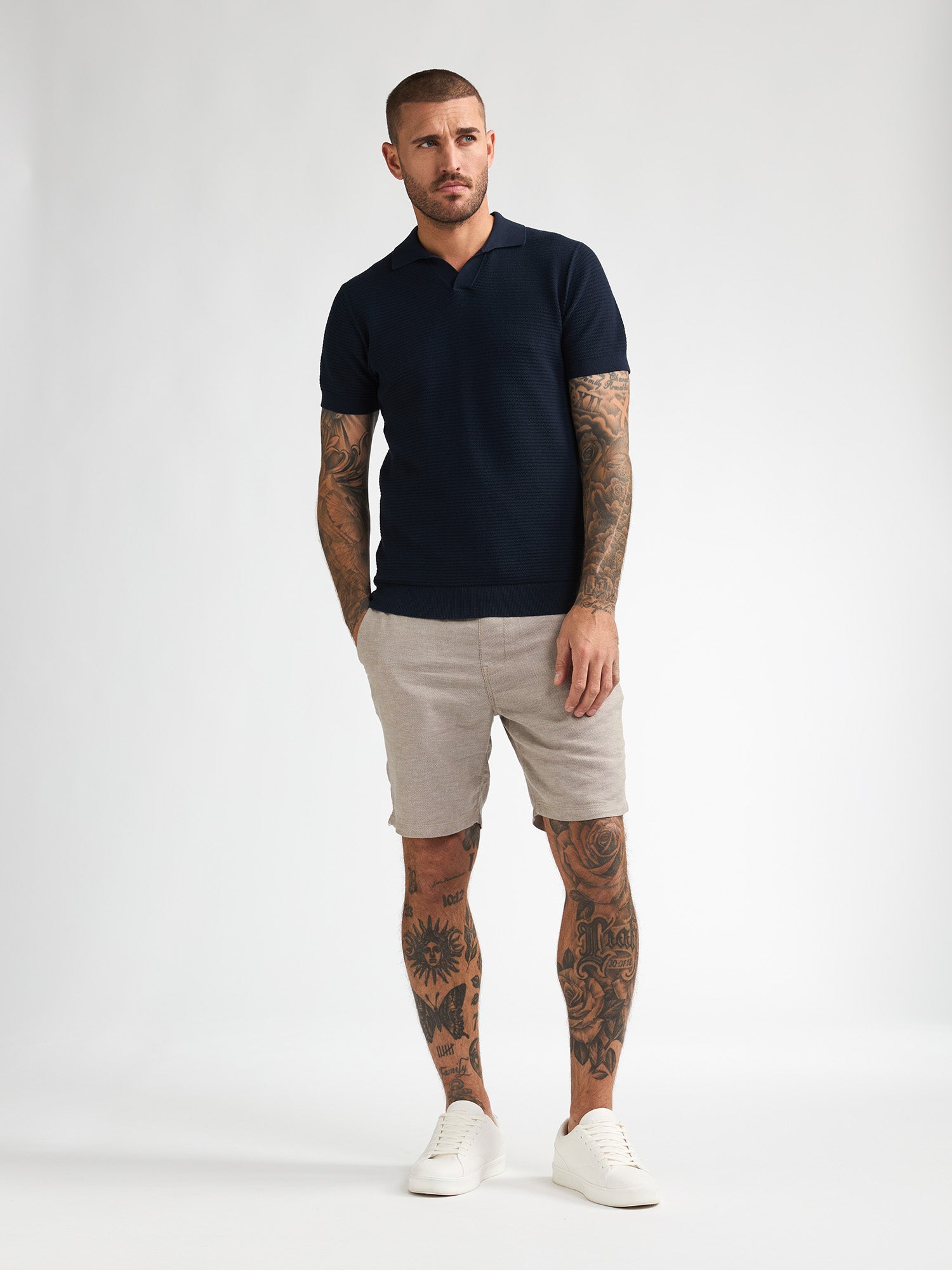 Petrol Industries Men Shorts Chino Fit Light Tan