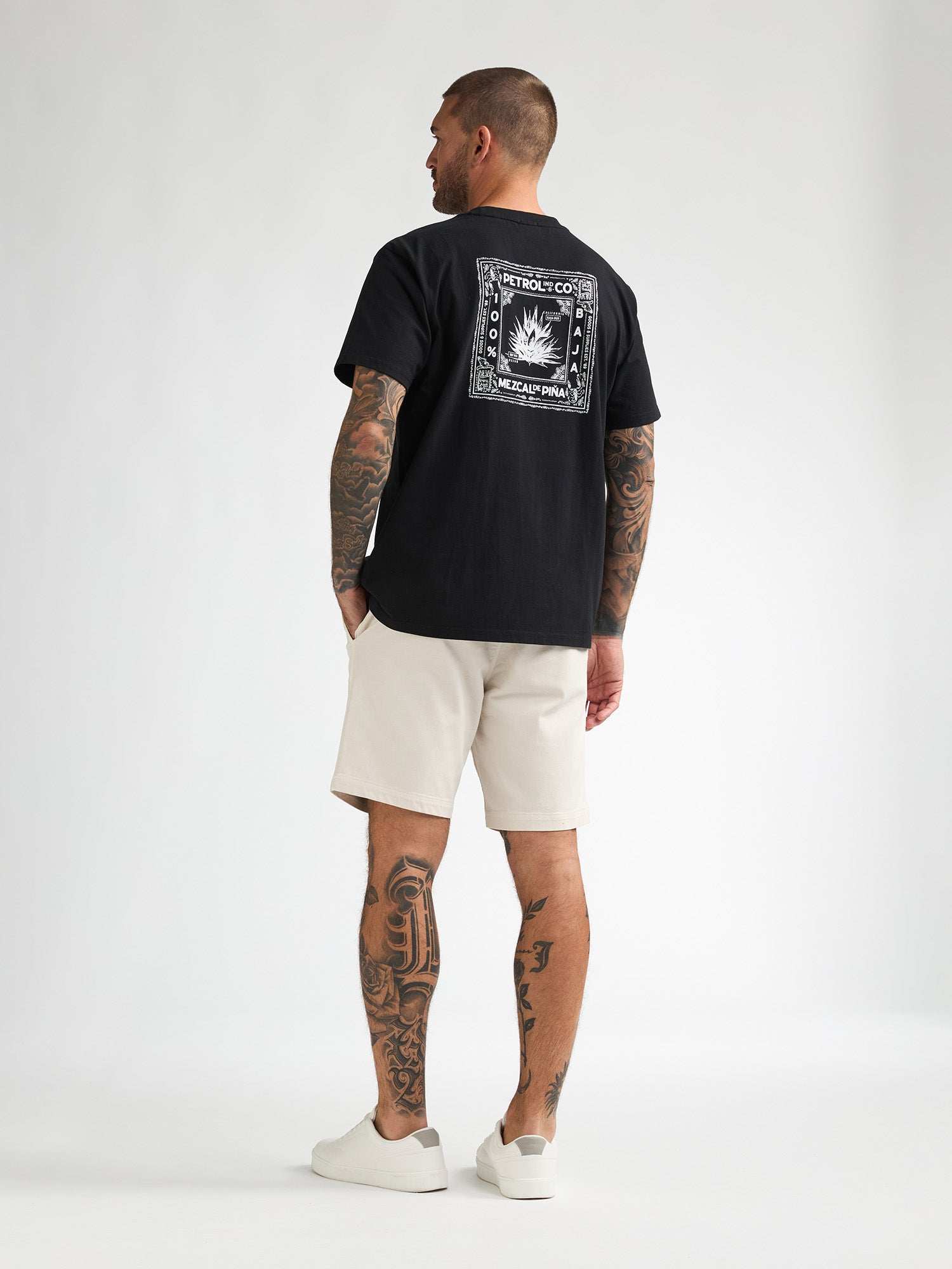 Petrol Industries Men Shorts Chino Fit Seashell