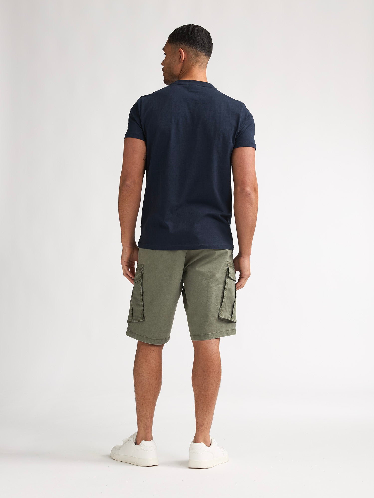 Petrol Industries Men Shorts Cargo Fit Dusty Army