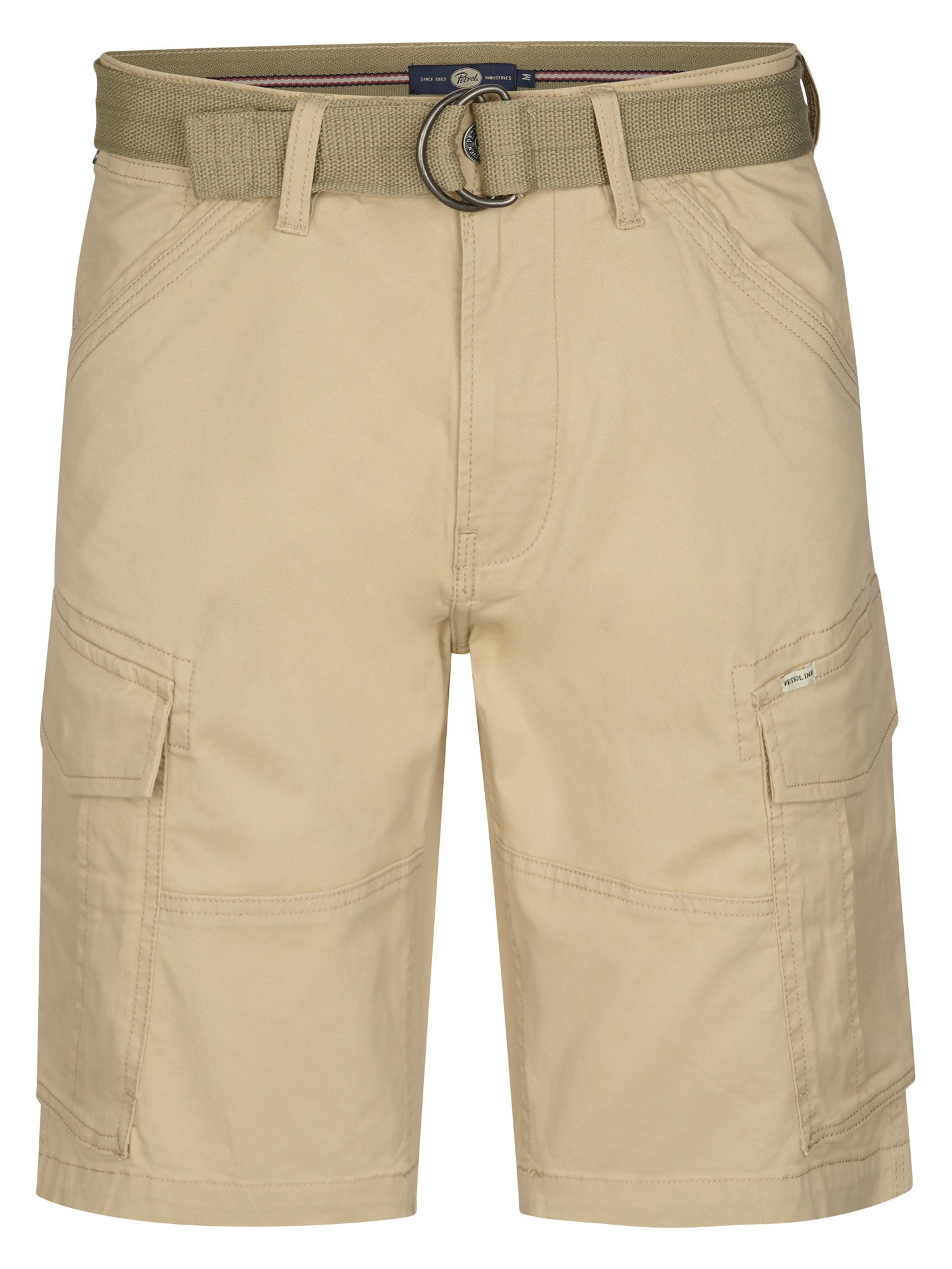 Petrol Industries Men Shorts Cargo Fit Light Tan