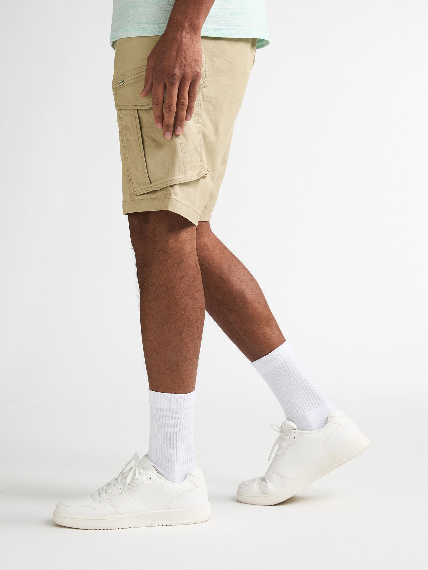 Petrol Industries Men Shorts Cargo Fit Light Tan
